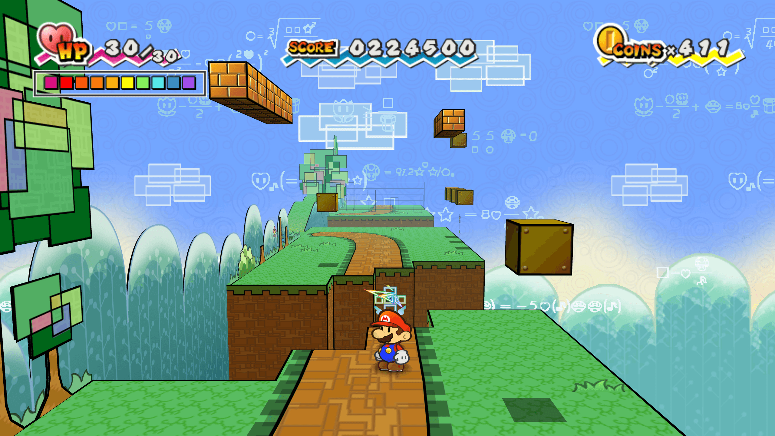 2560x1440 Super Paper Mario World Picture to, Desktop