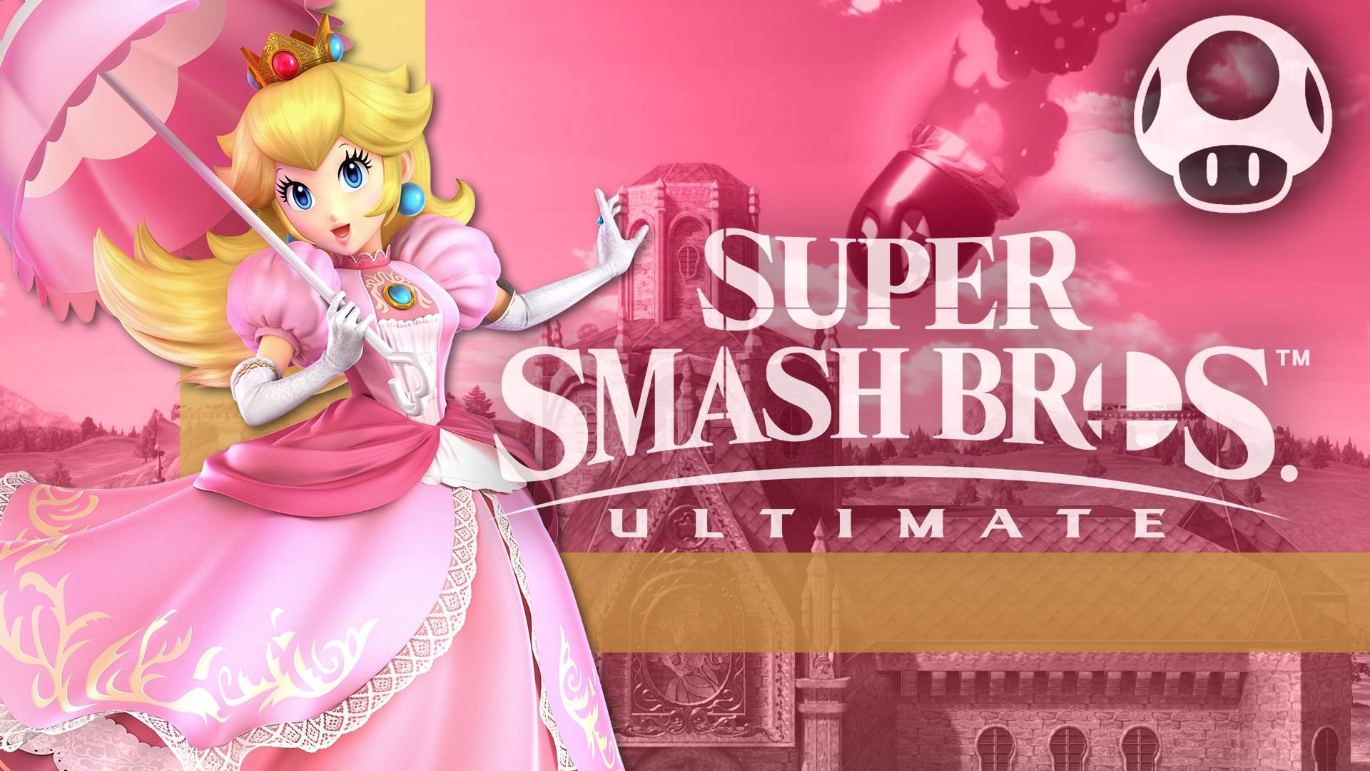 1920x1080 Princess Peach HD Wallpaper Smash Bros Ultimate Peach, Desktop