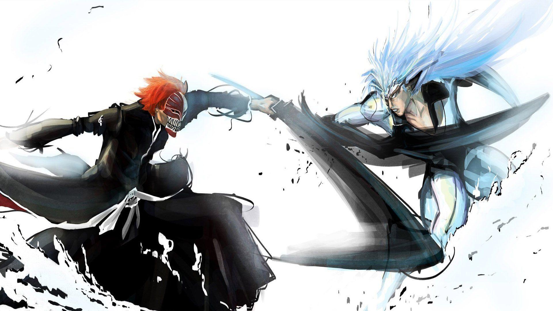 1920x1080 Ichigo Kurosaki Vs Grimmjow Jaegerjaquez, Desktop