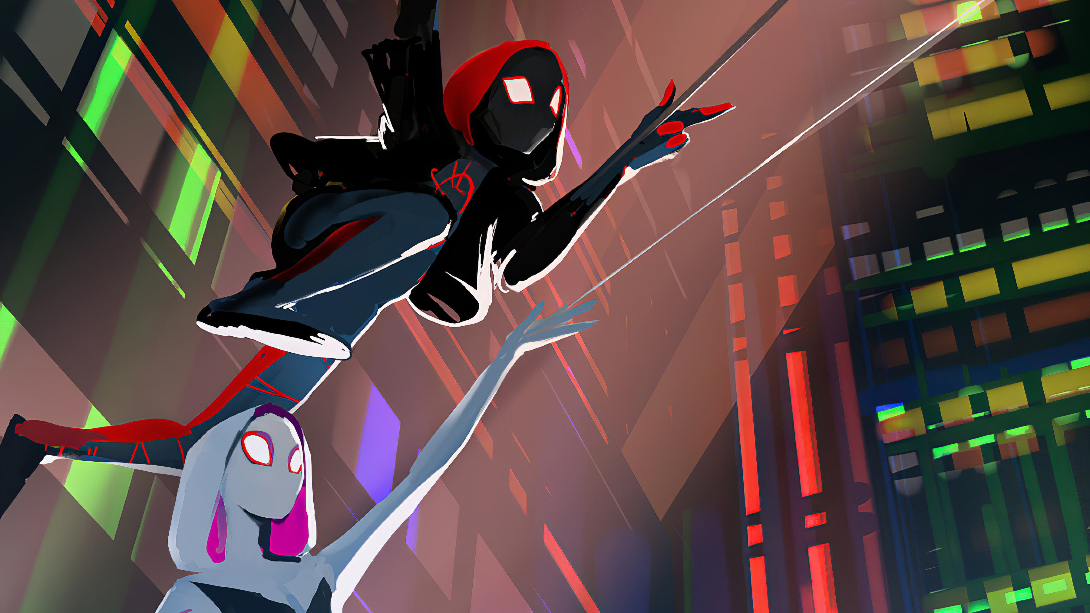 3600x2030 Spider Man And Spider Gwen, HD Superheroes, 4k Wallpaper, Image, Background, Photo and Picture, Desktop