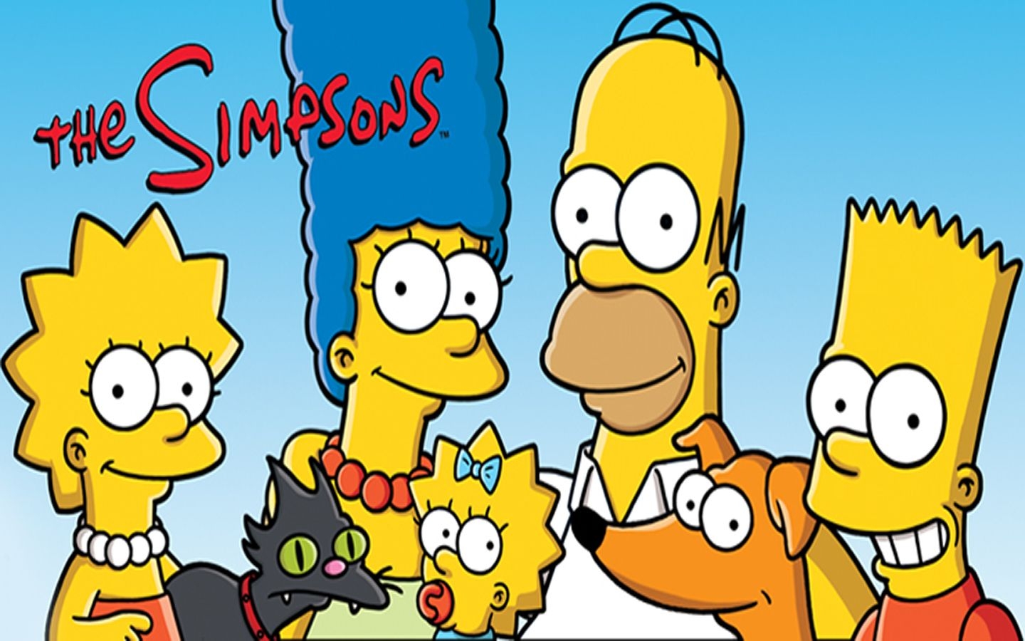 1440x900 The Simpsons Family Introduction HD Wallpaper for Tablet, Desktop