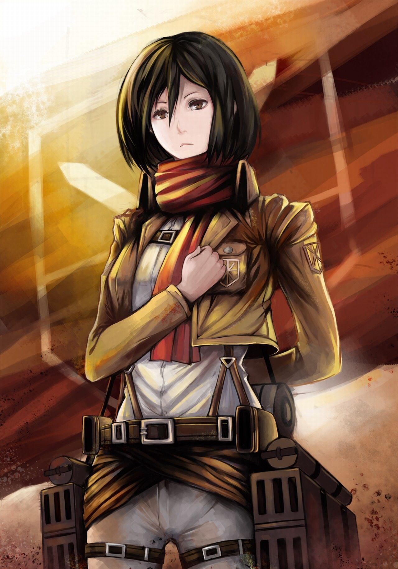 1280x1830 Shingeki No Kyojin iPhone Wallpaper HD Wallpaper Android, Phone