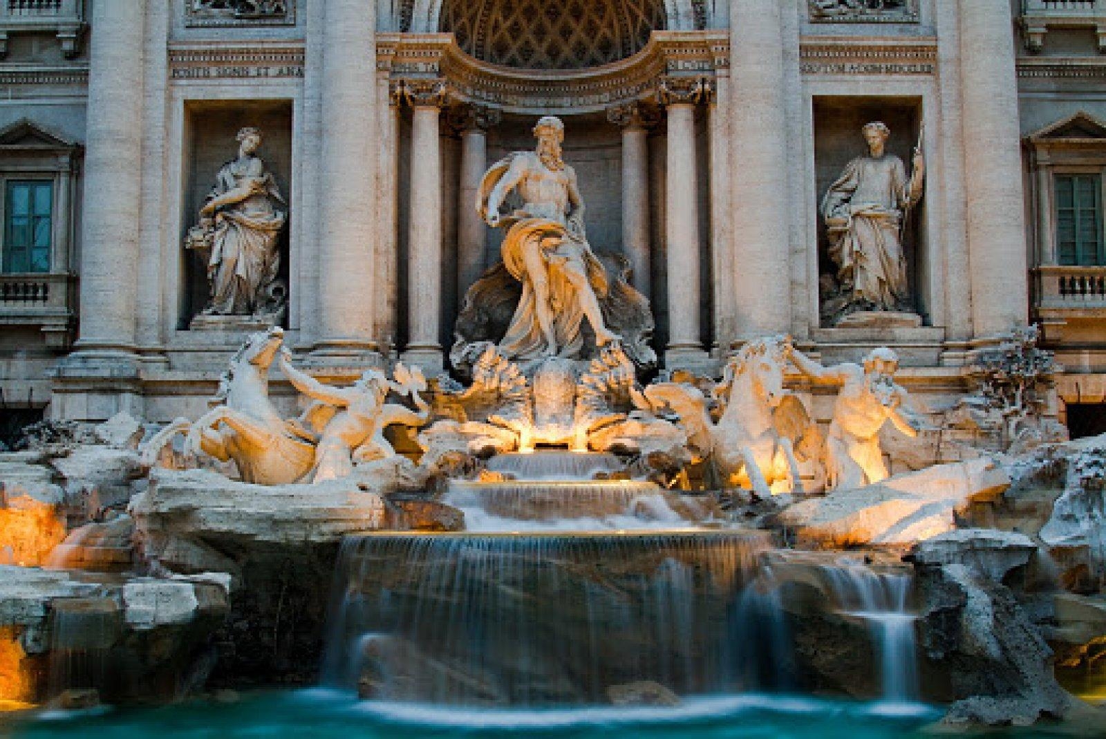 1600x1070 Trevi Fountain Wallpaper 19 X 1069, Desktop