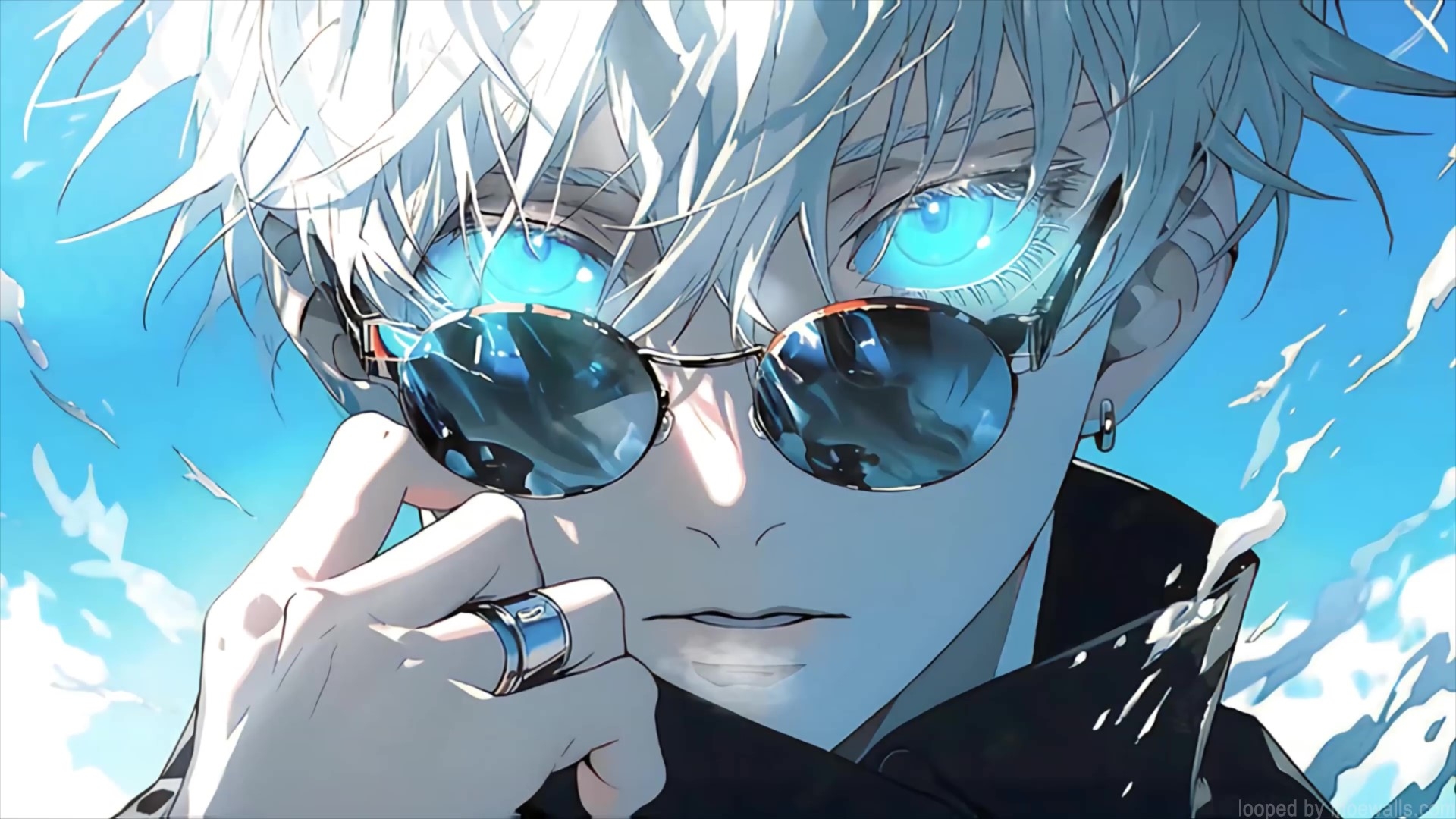 1920x1080 Gojo Blue Sky Jujutsu Kaisen Live Wallpaper, Desktop