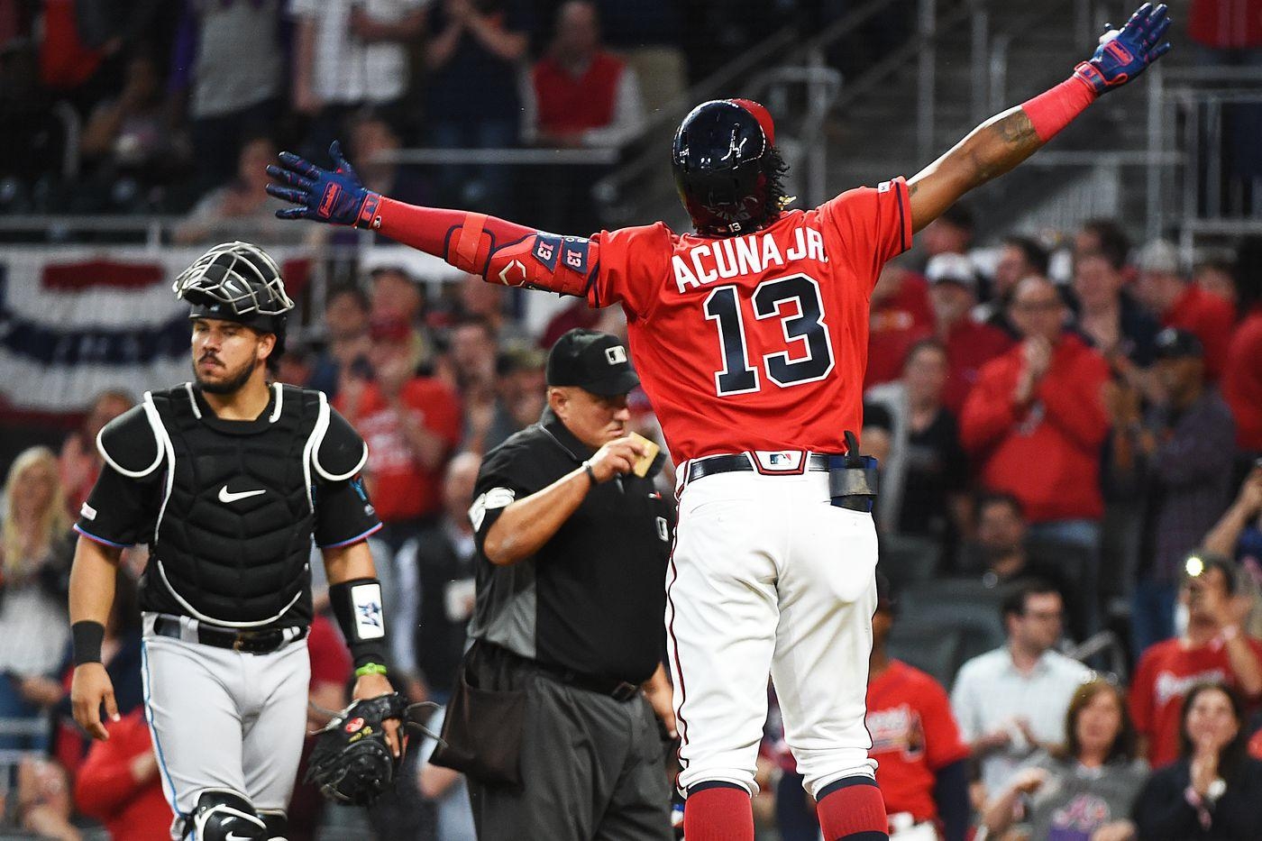 1400x940 VIDEO: Ronald Acuña Jr. homers seconds after “sophomore, Desktop