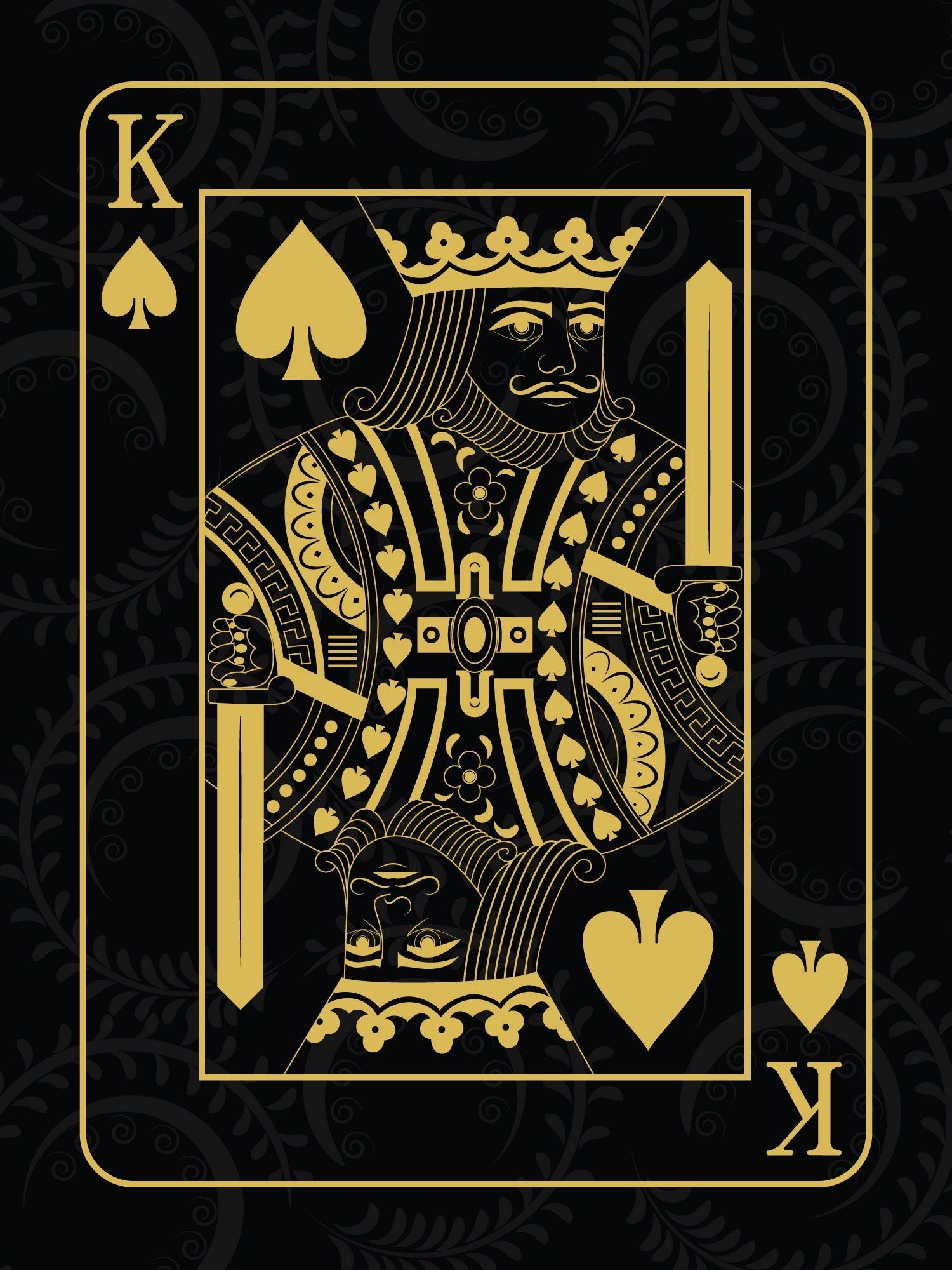 1500x2000 King Card Wallpaper Free King Card Background, Phone