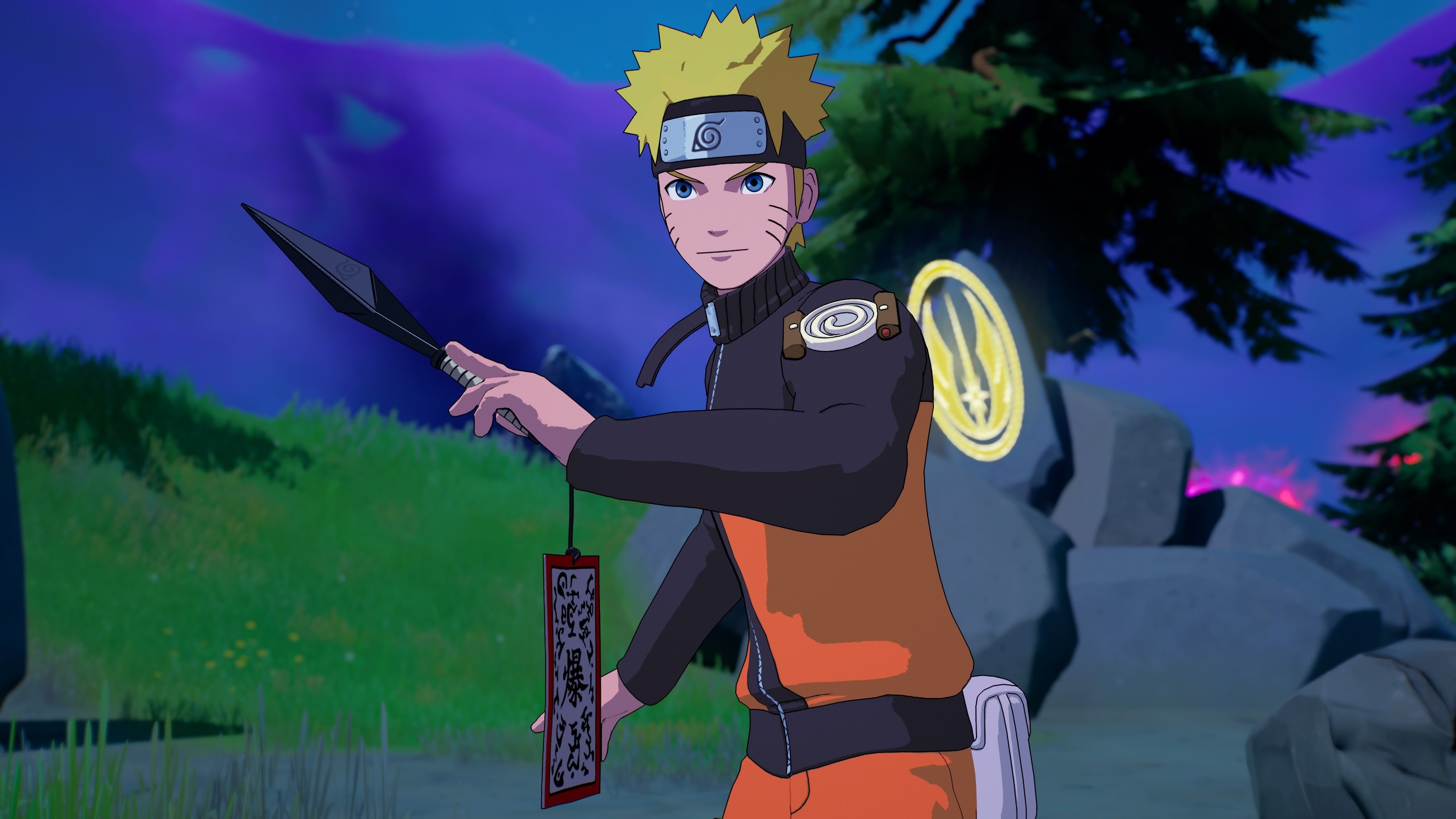 3840x2160 Naruto Uzumaki Fortnite wallpaper, Desktop