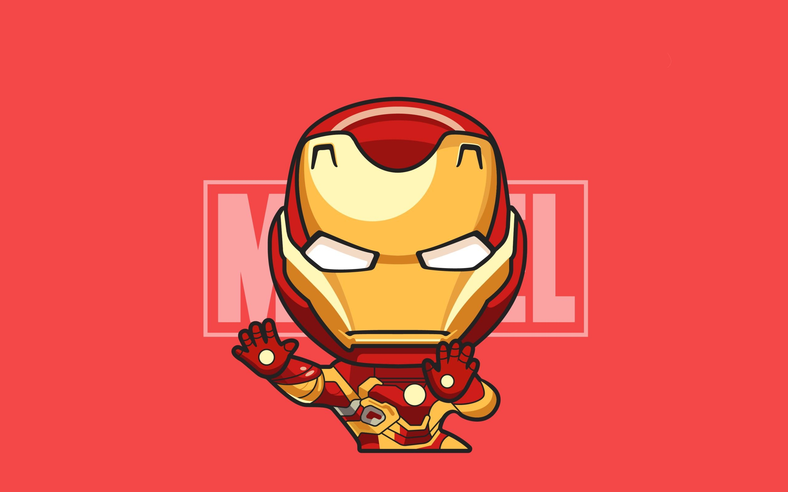 2560x1600 Chibi, Iron Man, Marvel Comics Wallpaper, Desktop