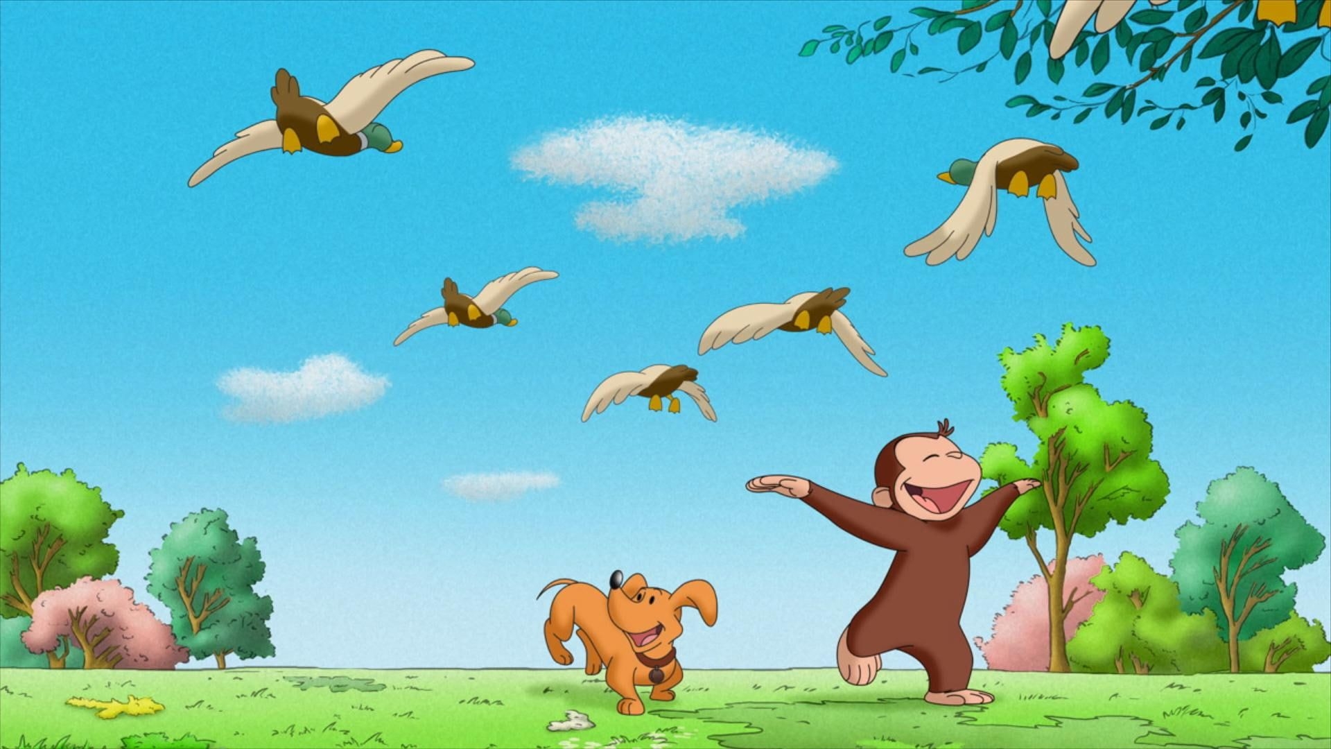 1920x1080 curious #george P #wallpaper, Desktop