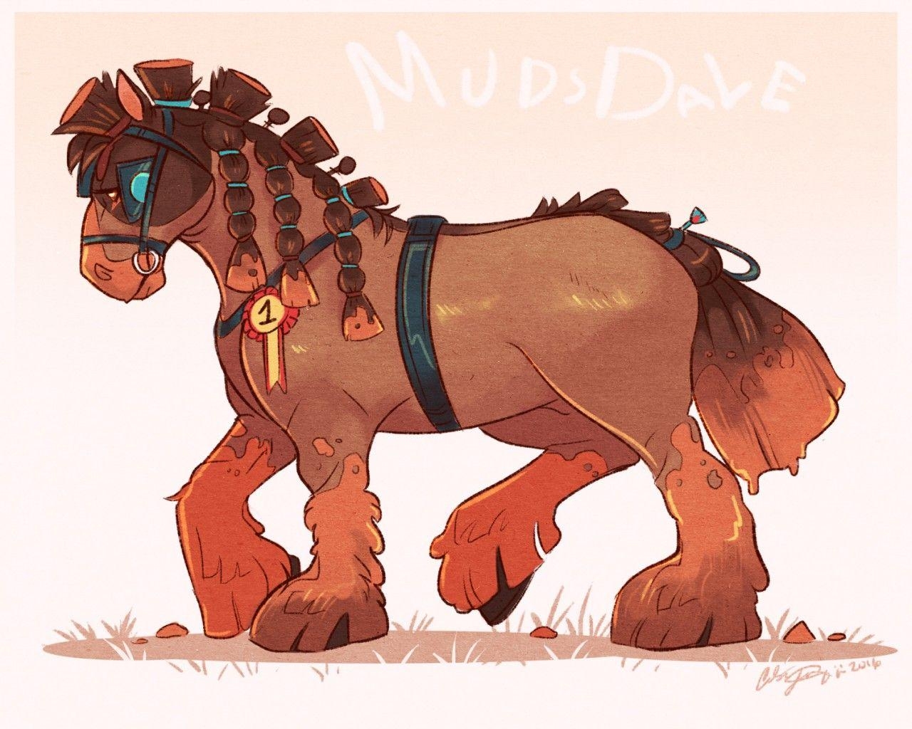 1280x1030 Mudsdale by JadePawPads - Fur Affinity [dot] net, Desktop