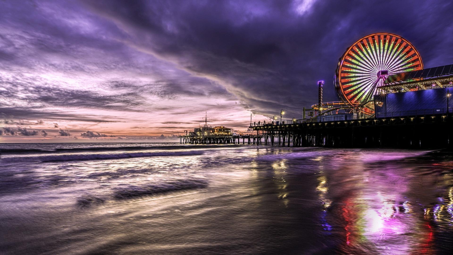 1920x1080 Fantastic Santa Monica Pier Wallpaper Hd Wallpaper, Desktop