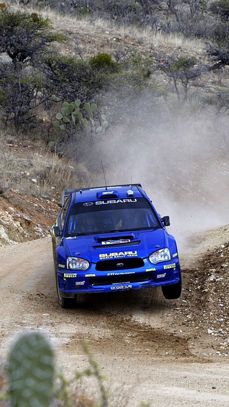 750x1340 Subaru Rally Wallpaper, Phone