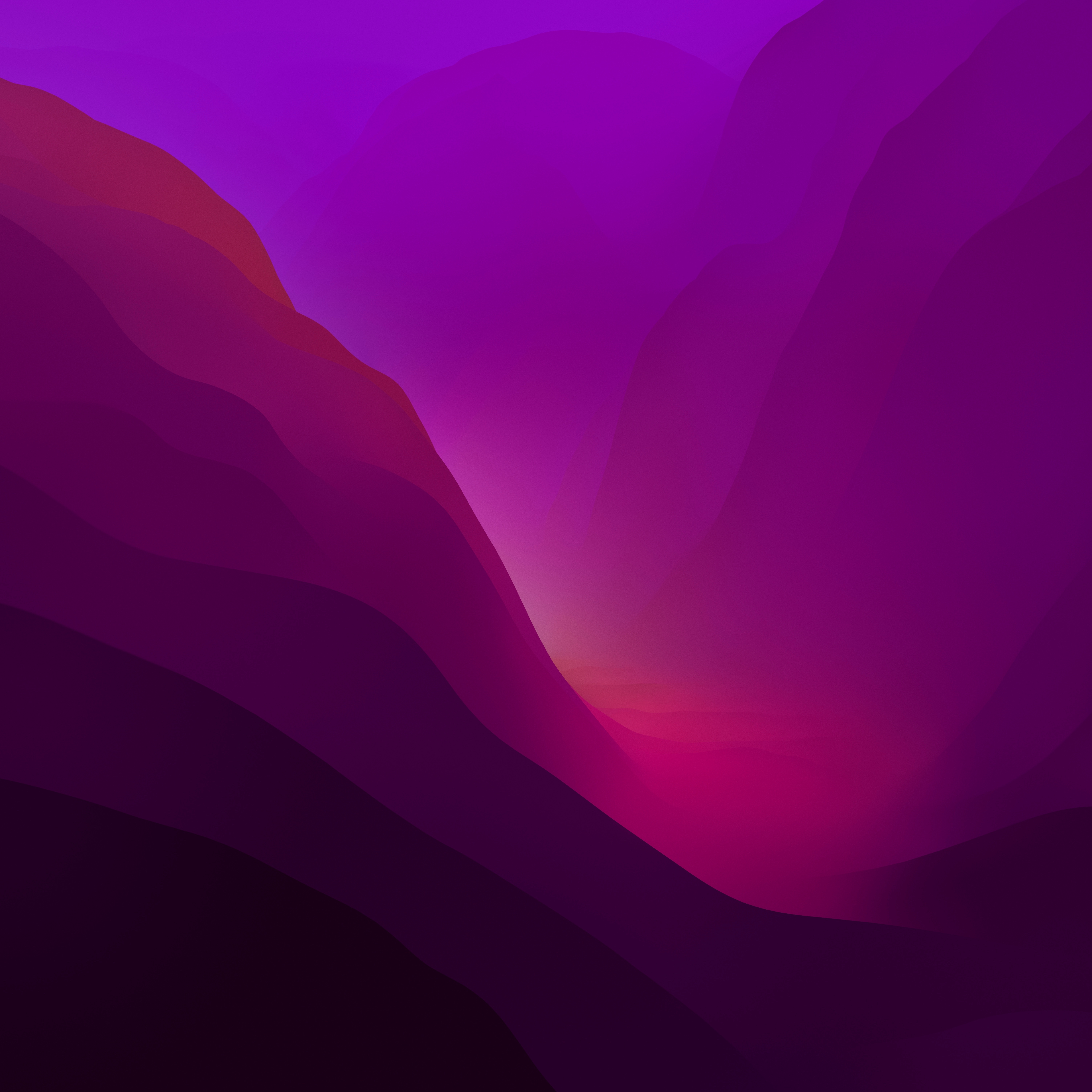 6020x6020 macOS Monterey wallpaper variations in light and dark mode, Phone