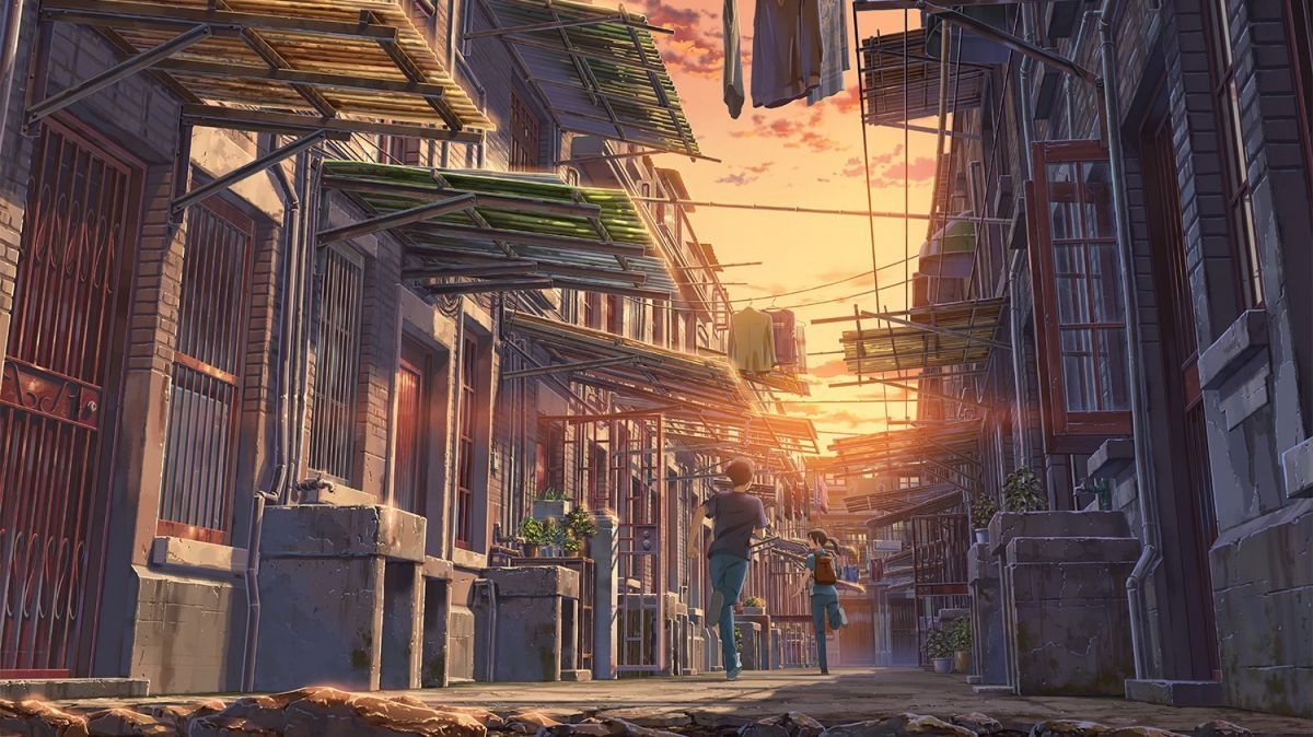 1200x680 Shanghai Koi. Shikioriori Anime Anthology. Anime wallpaper, Anime, Scenery, Desktop