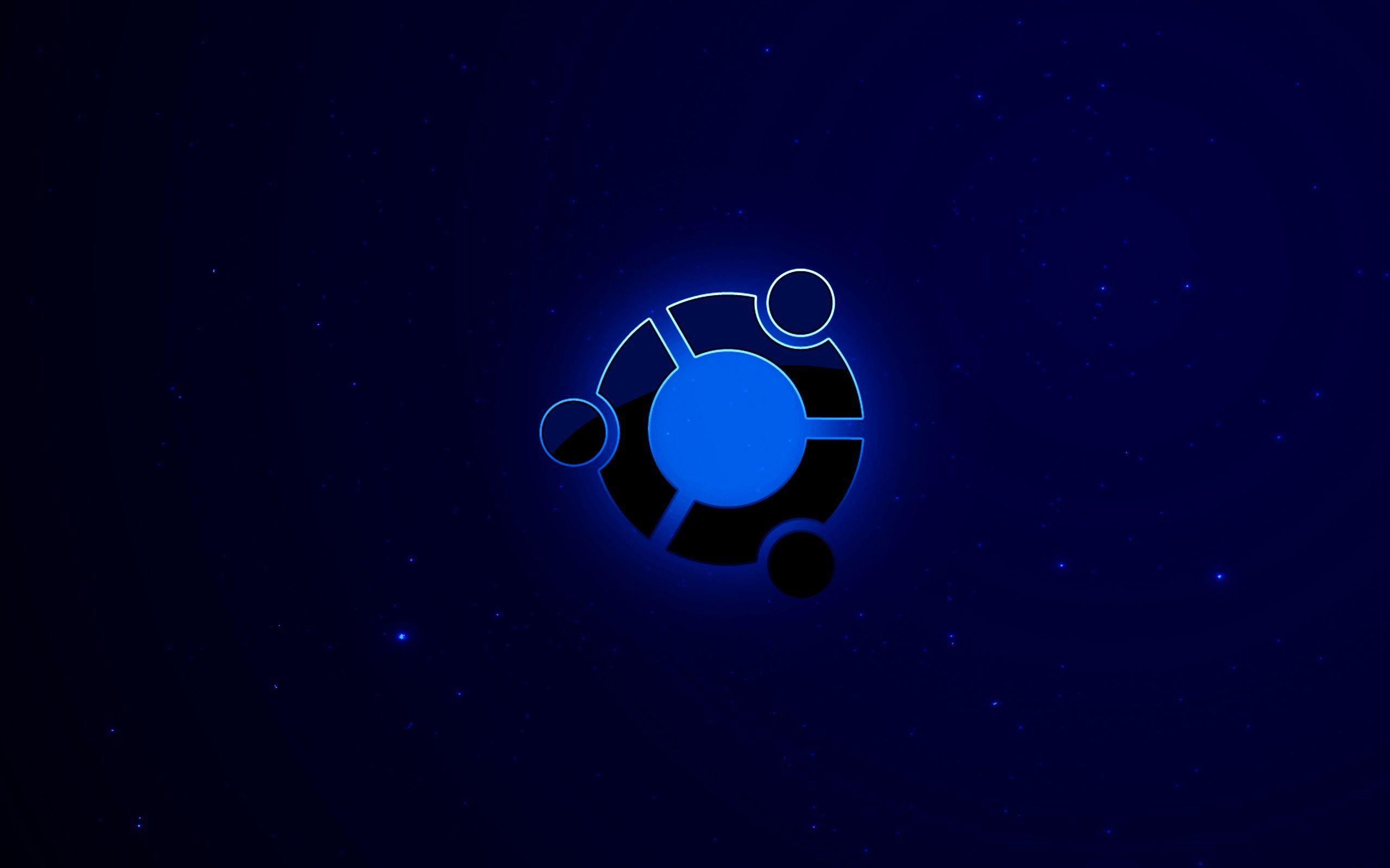 2560x1600 Dark Blue Wallpaper Ubuntu Version Wallpaper. High, Desktop