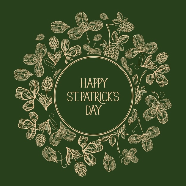 630x630 St Patrick's Day aesthetic wallpaper, Phone