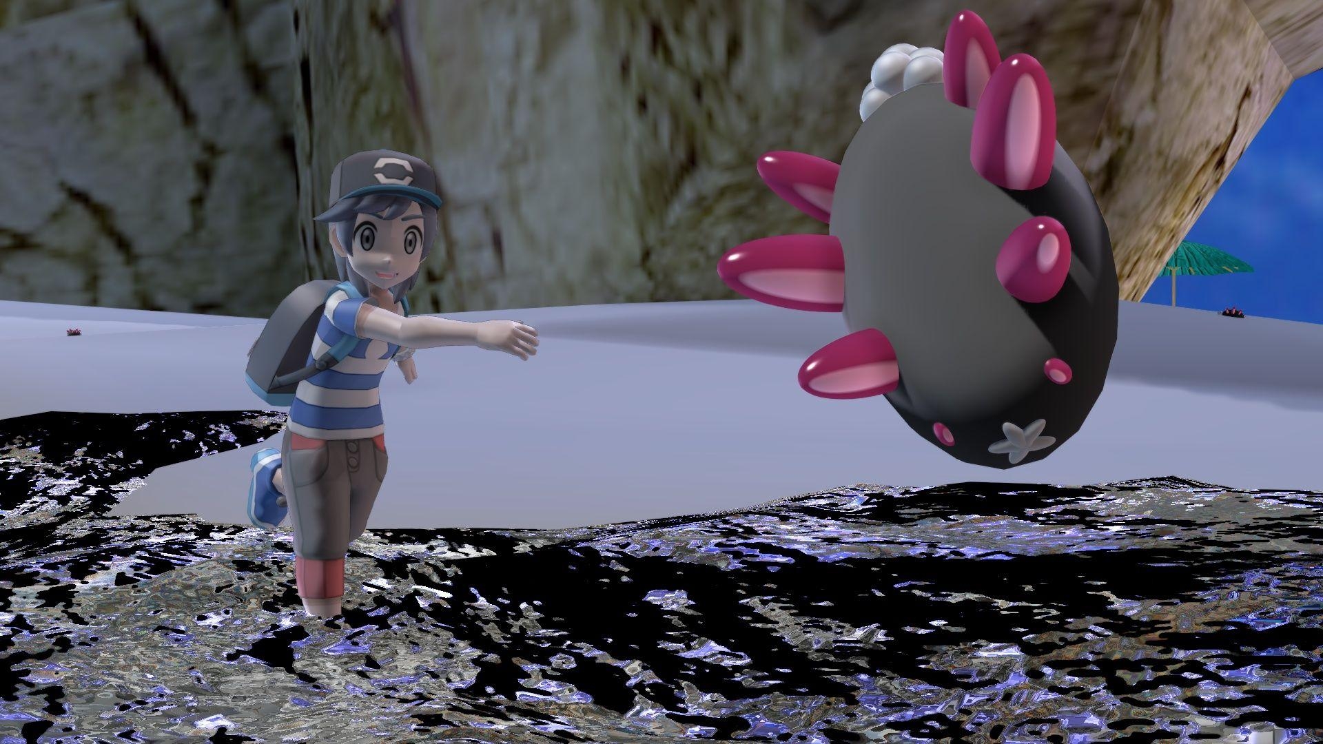 1920x1080 MMD Pokemon Pyukumuku Chucking, Desktop