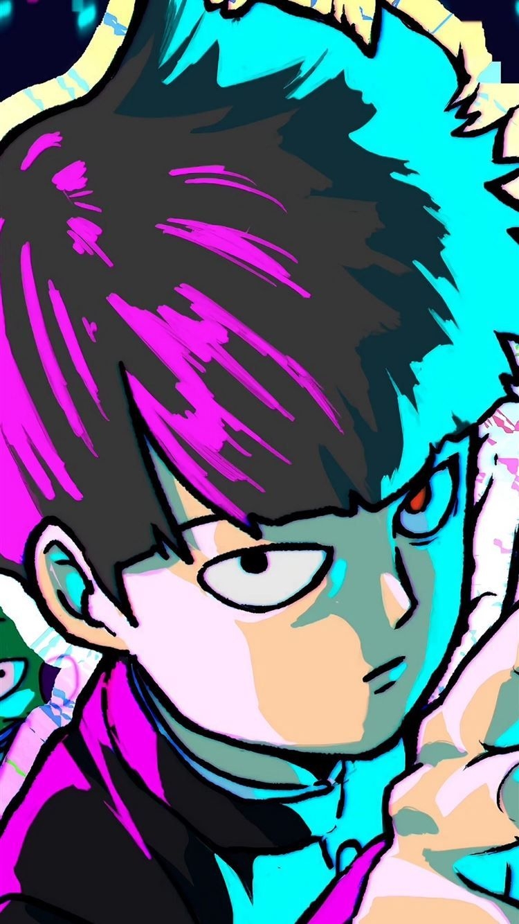 750x1340 mob psycho 100 iPhone Wallpaper Free Download, Phone