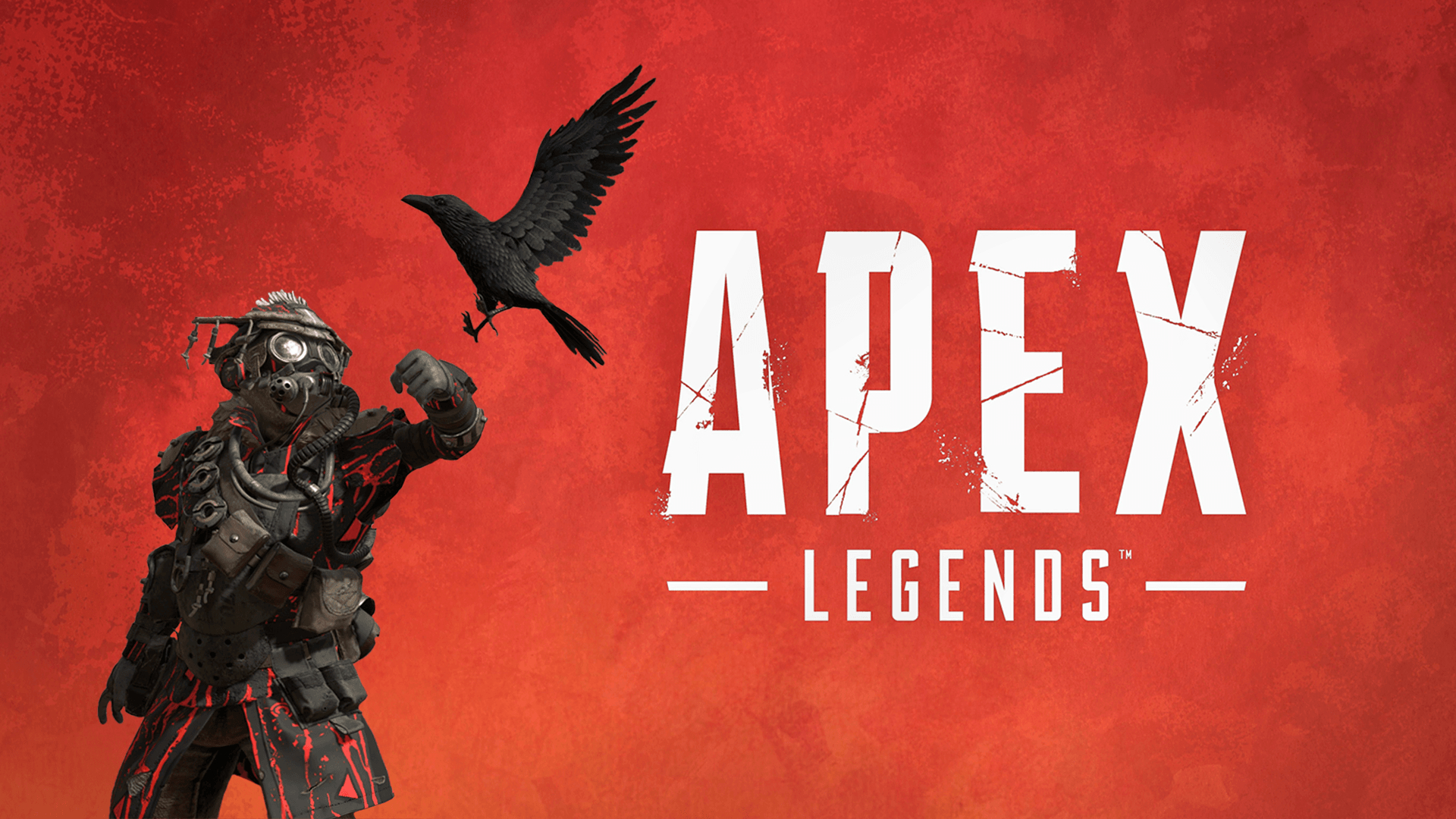 1920x1080 Wallpaper, Apex Legends, blood hound, red, crow, raven, Desktop