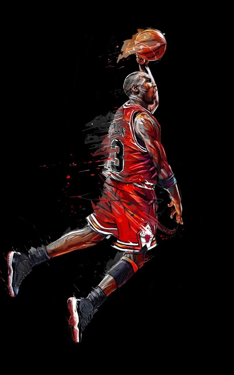 800x1280 Jordan Galaxy Wallpaper, Phone