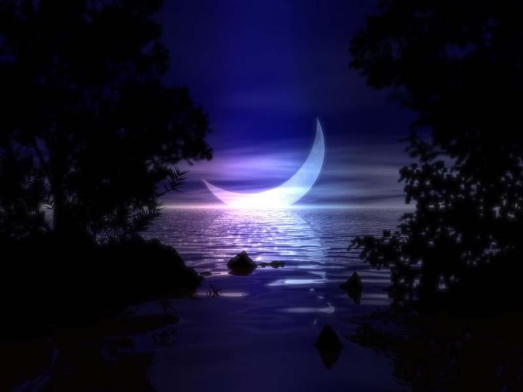 1030x770 px Crescent Moon Wallpaper, Desktop