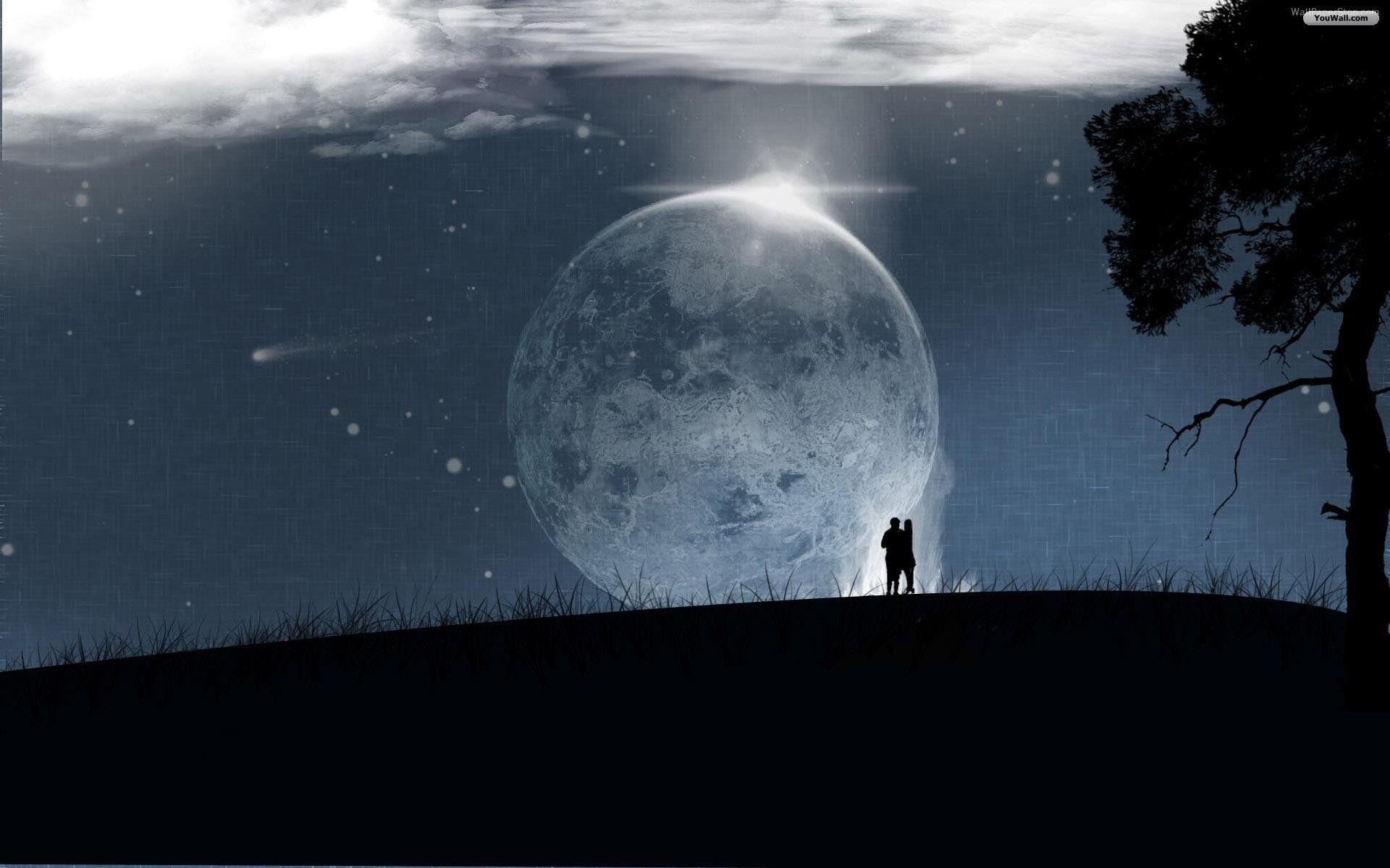 1920x1200 Full Moon Wallpaper 1920x1080, Desktop