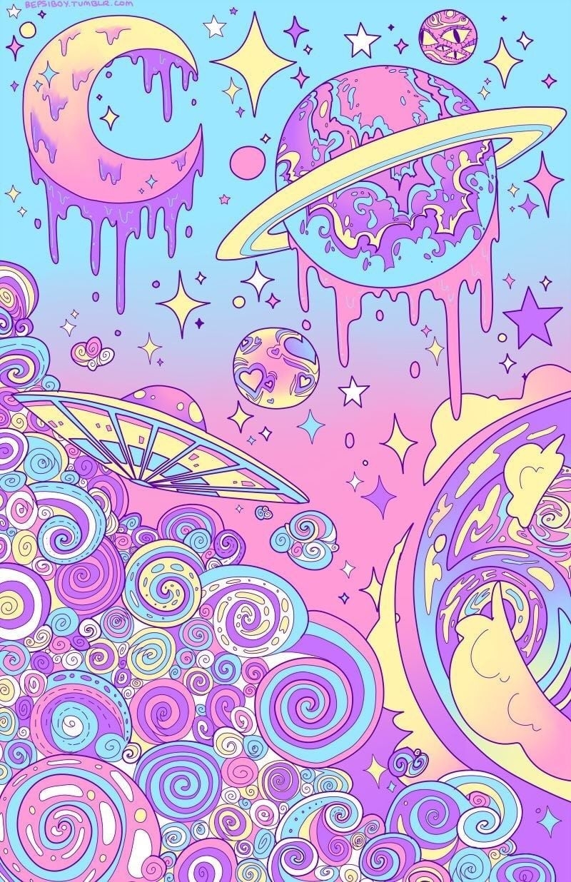 800x1240 Kawaii Galaxy Wallpaper Free HD Wallpaper, Phone