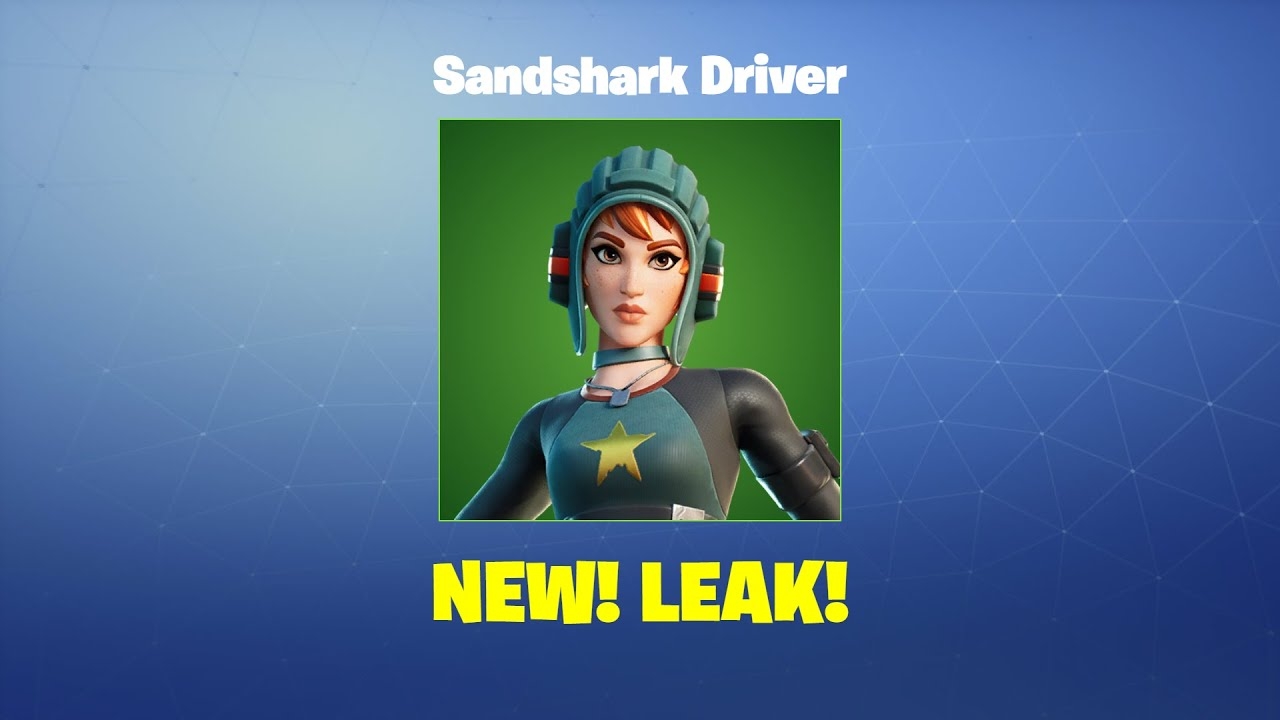 1280x720 Sandshark Driver Fortnite wallpaper, Desktop