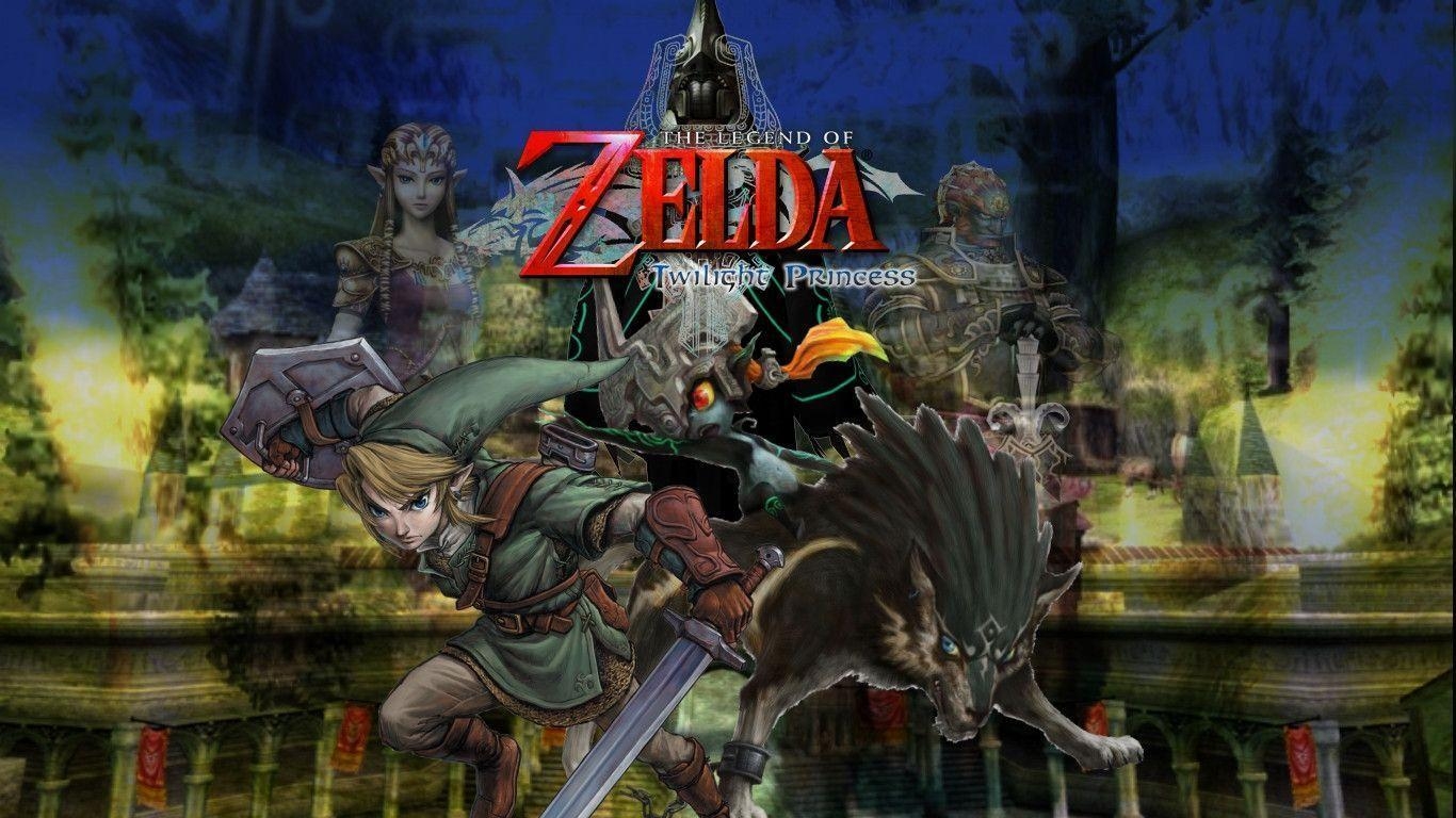 1370x770 Legend of Zelda Twilight Princess Background, Desktop