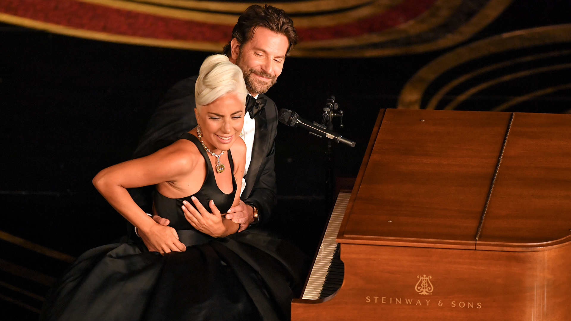 1920x1080 Lady Gaga & Bradley Cooper Oscars 2019 Performance Video Tweets, Desktop