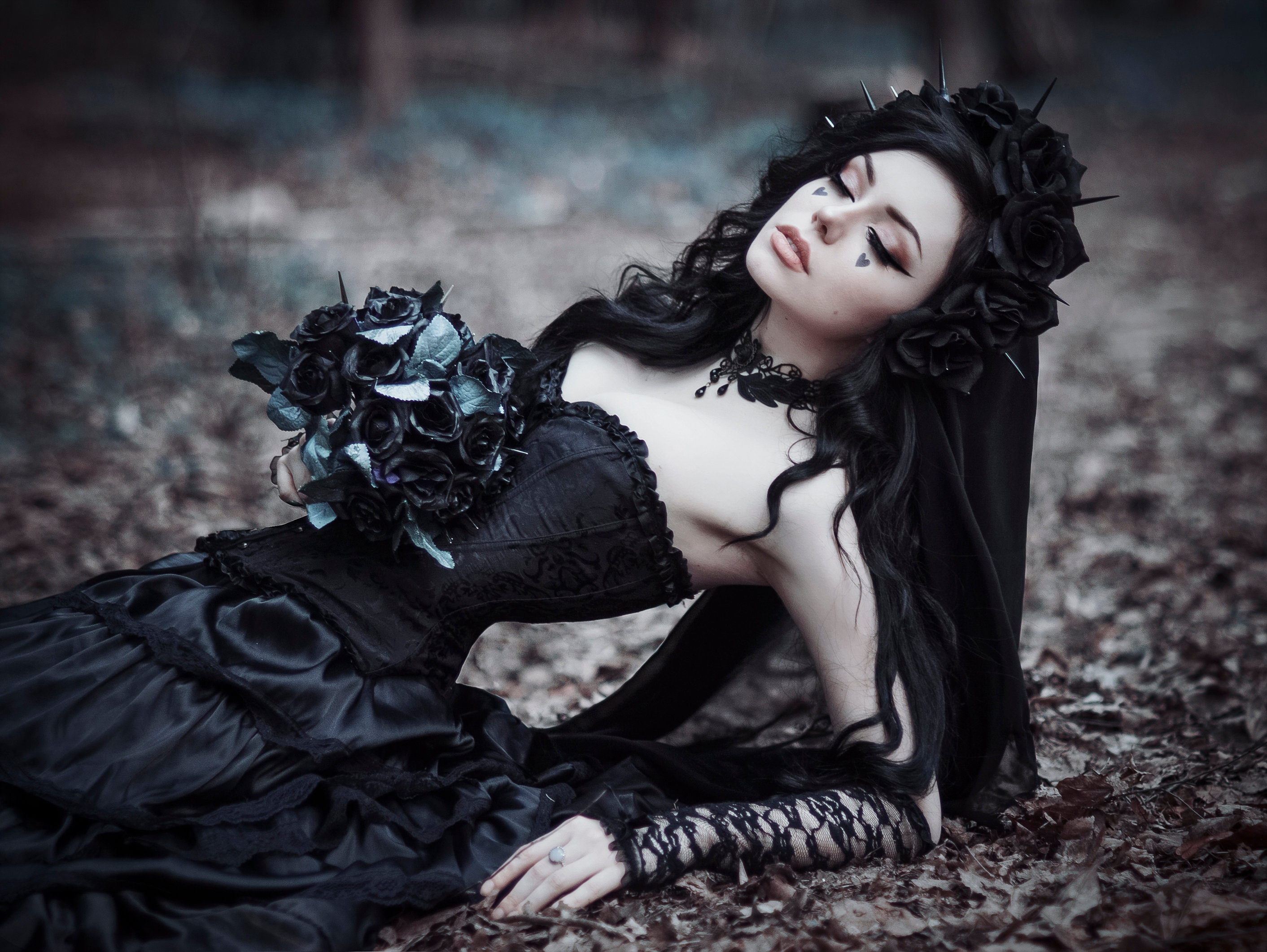 2830x2130 Gothic Black Bride Laptop Full HD 1080P HD 4k Wallpaper, Image, Background, Photo and Picture, Desktop