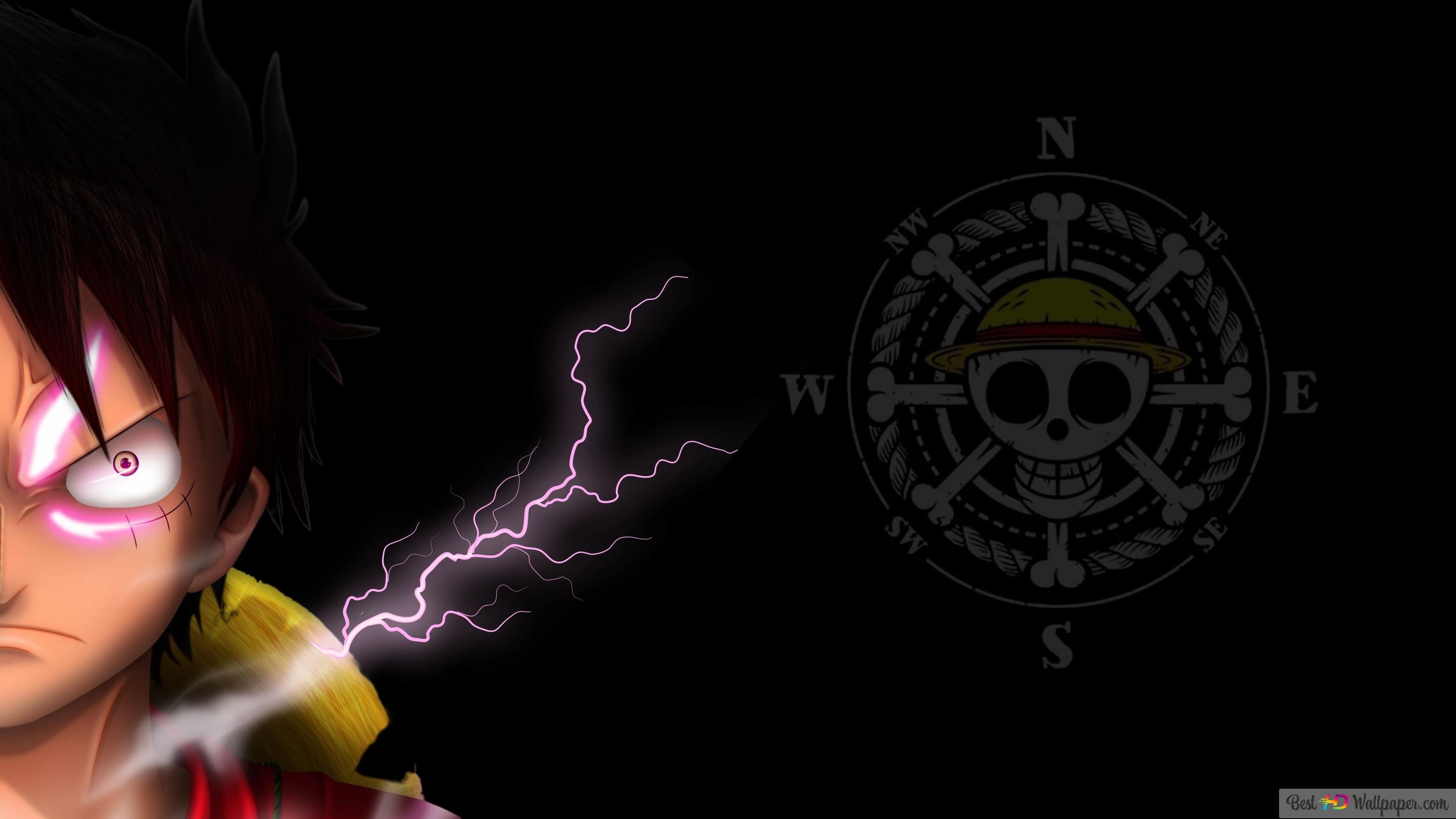 3560x2000 One Piece Monkey D Luffy in killer eyes 4K wallpaper download, Desktop