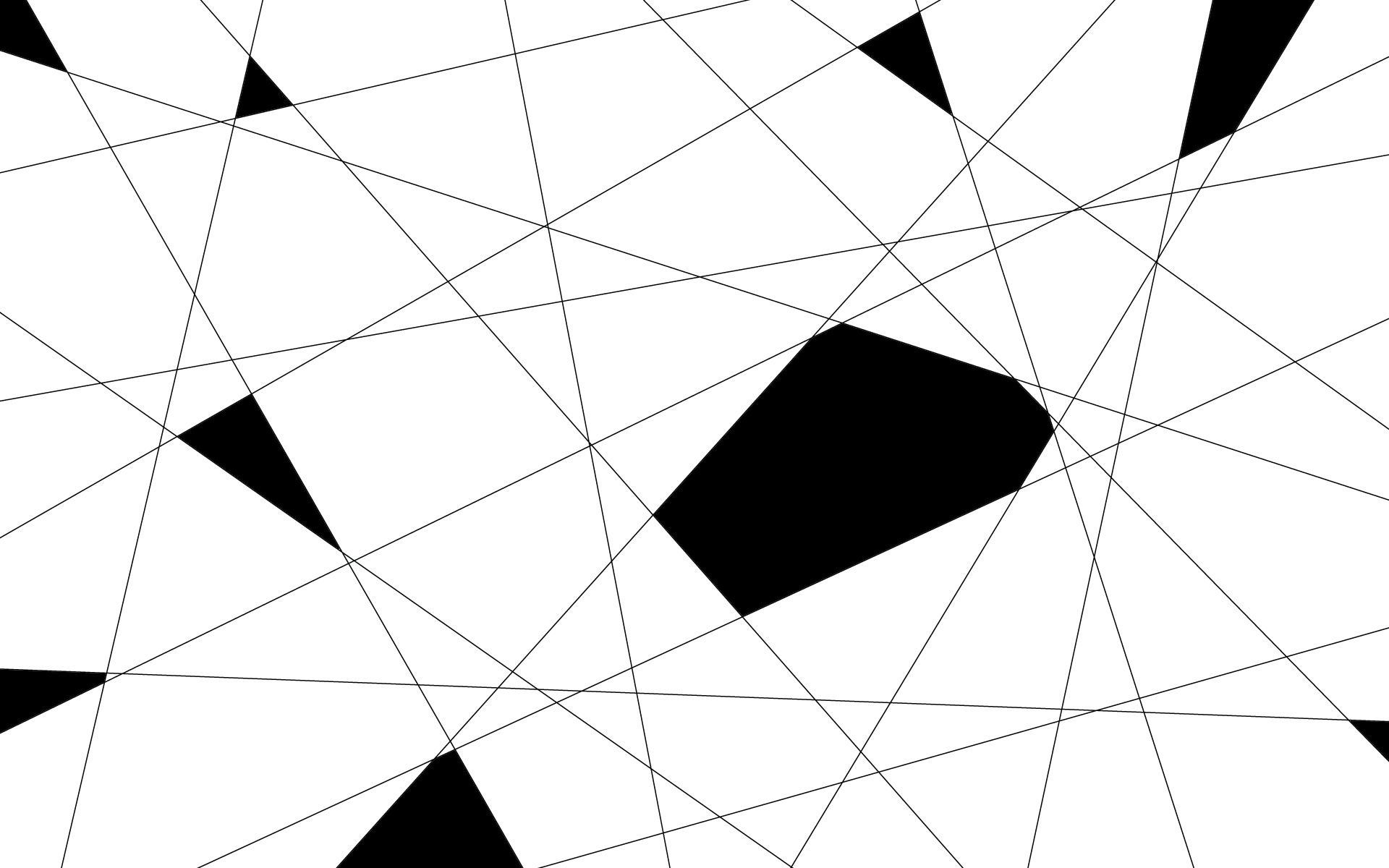 1920x1200 Black And White Geometric Desktop Wallpaper, Desktop