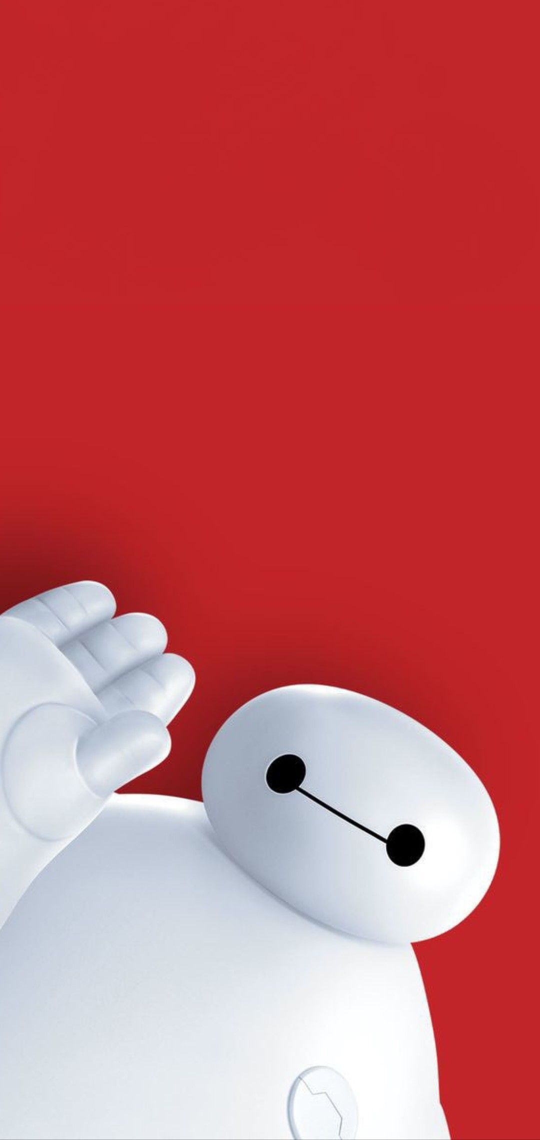 1080x2280 Baymax 10802280 red background 4K. Cartoon wallpaper iphone, Phone