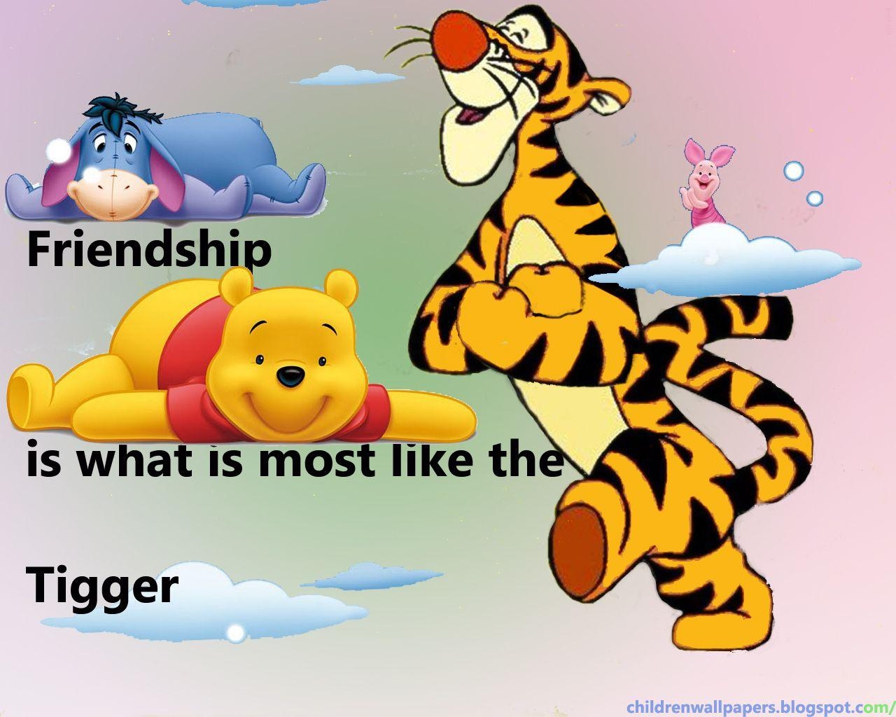 1280x1030 Winnie The Pooh And Tigger Quotes Wallpaperx1024. Image, Desktop