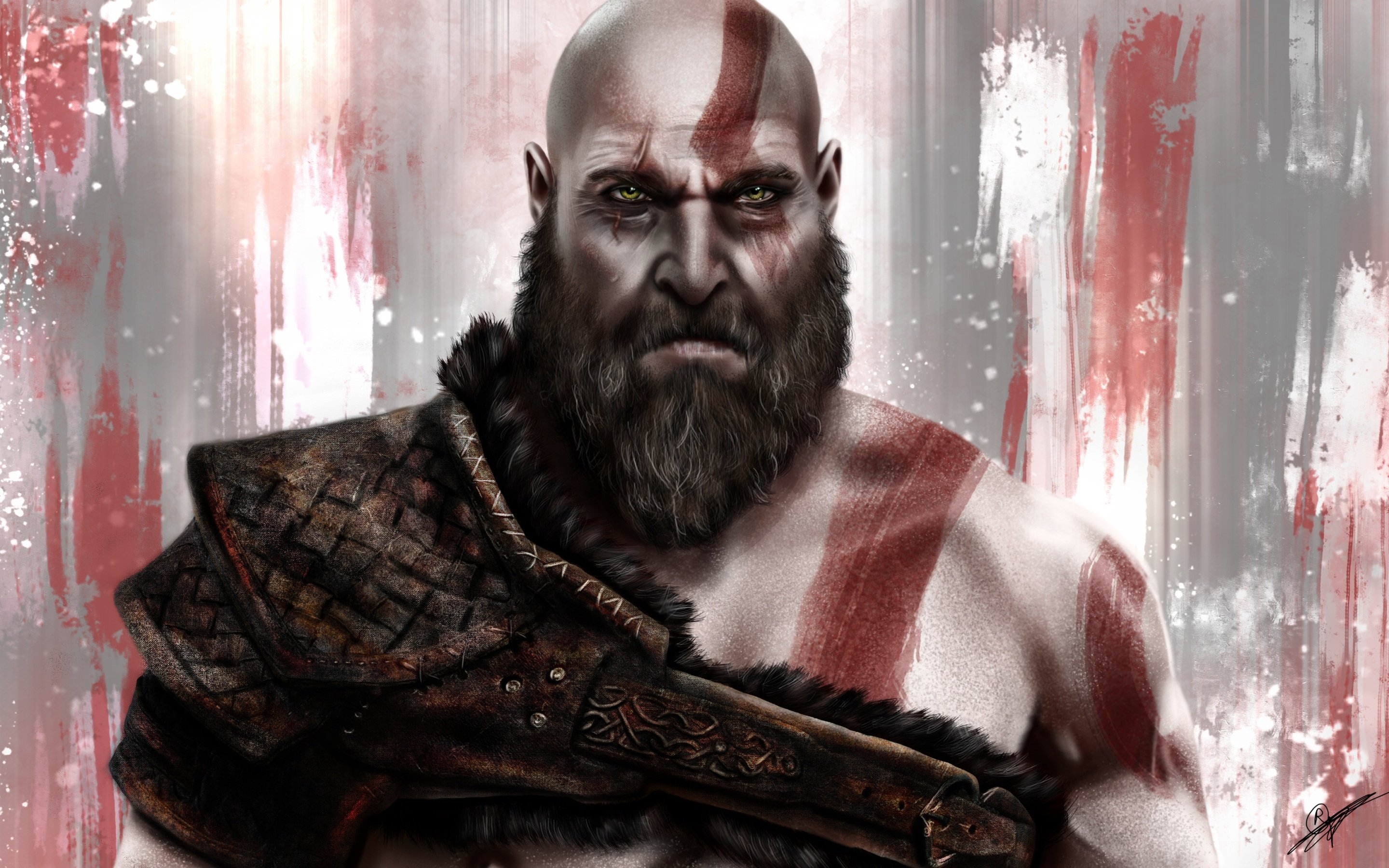 2880x1800 Wallpaper 4k Kratos God Of War 8k 2018 Wallpaper, Desktop