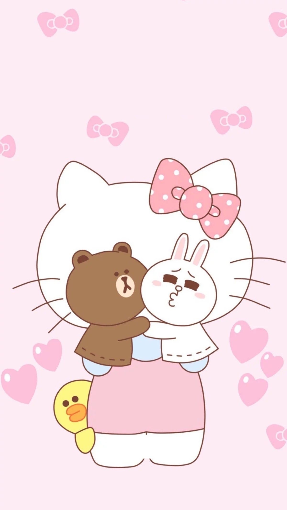 1200x2130 Hello Kitty Phone Wallpaper Kitty Wallpaper Line Wallpaper & Background Download, Phone