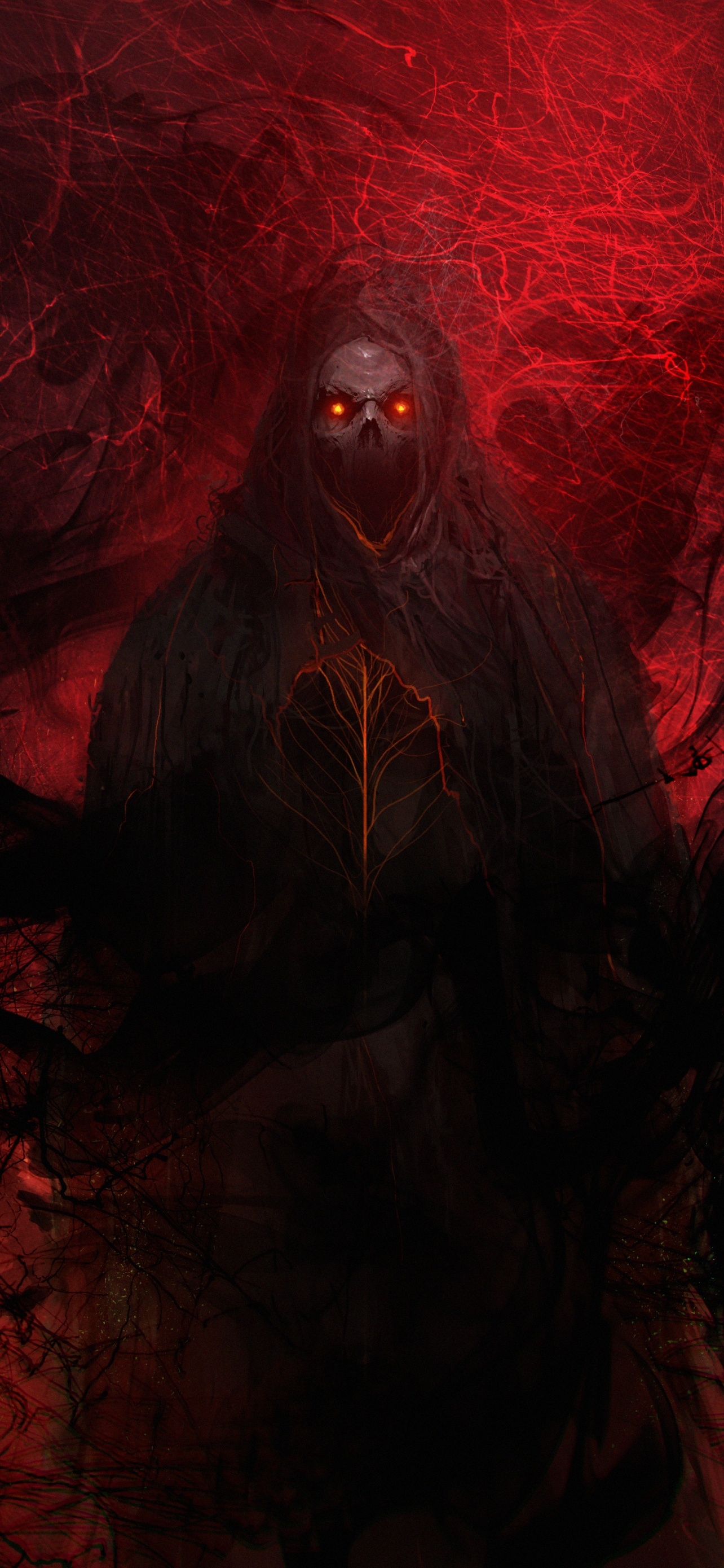 1290x2780 Hell Wallpaper 4K, Demon, Scary, Frightening, 5K, Graphics CGI, Phone