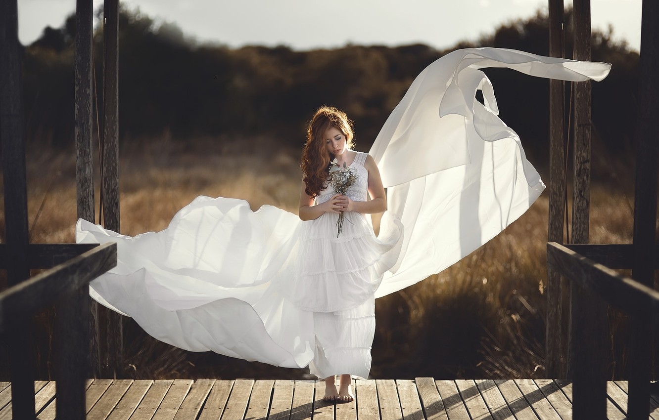 1340x850 Wallpaper girl, flowers, Maria Becerra image for desktop, section девушки, Desktop
