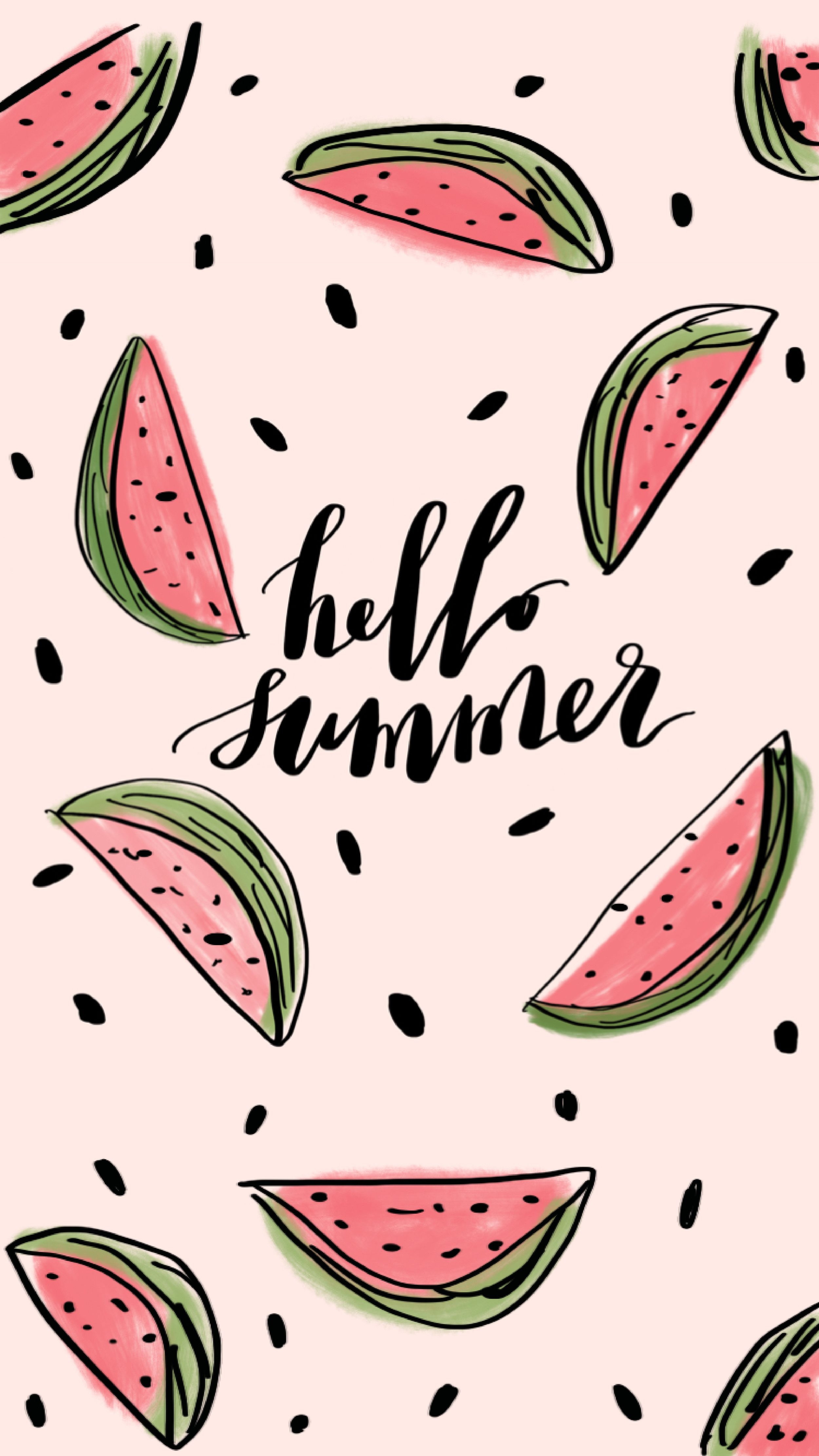 2500x4450 Hello Summer FREE Wallpaper, Phone