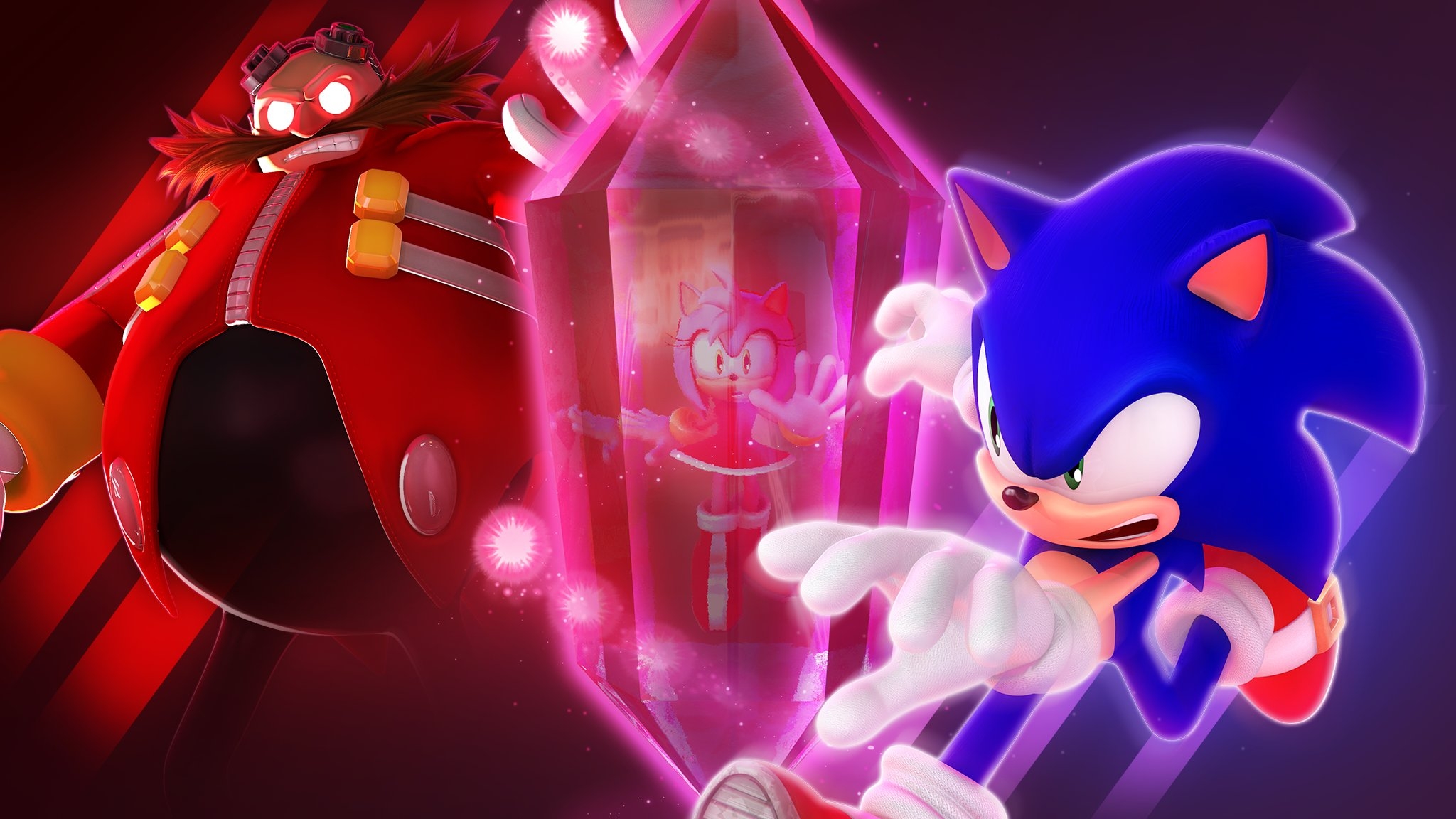 2050x1160 Sonic Speed Simulator event! SAVE AMY, Desktop