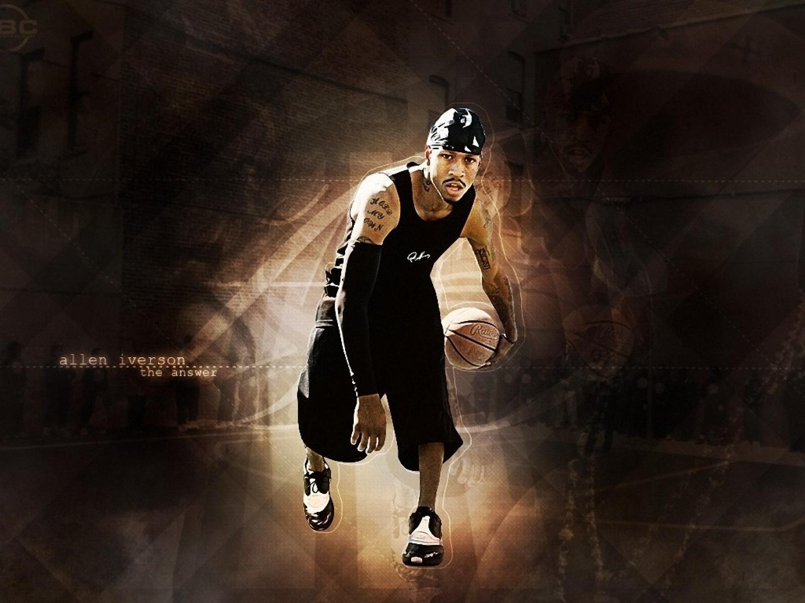 1600x1200 Free download Wallpaper HD Allen Iverson 580 X 380 41 Kb Jpeg HD, Desktop