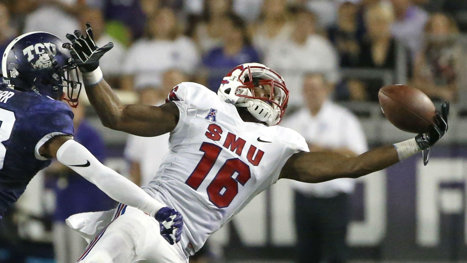 1920x1080 NFL Draft Film Room: SMU wide receiver Courtland Sutton, Desktop