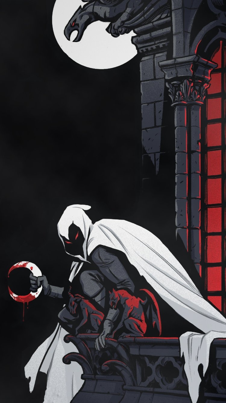 750x1340 Moon Knight Phone Wallpaper Free Moon Knight Phone Background, Phone