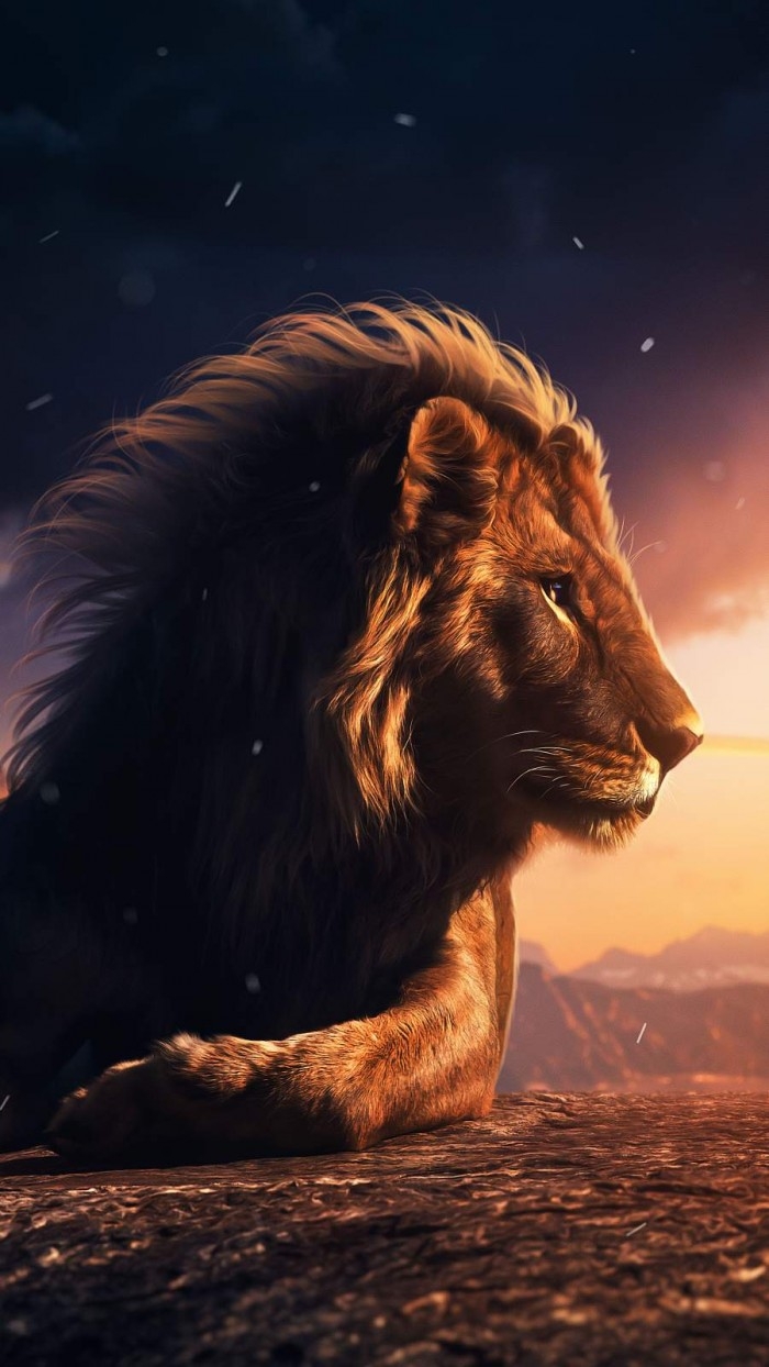 700x1250 Lion King 4K IPhone Wallpaper, Phone