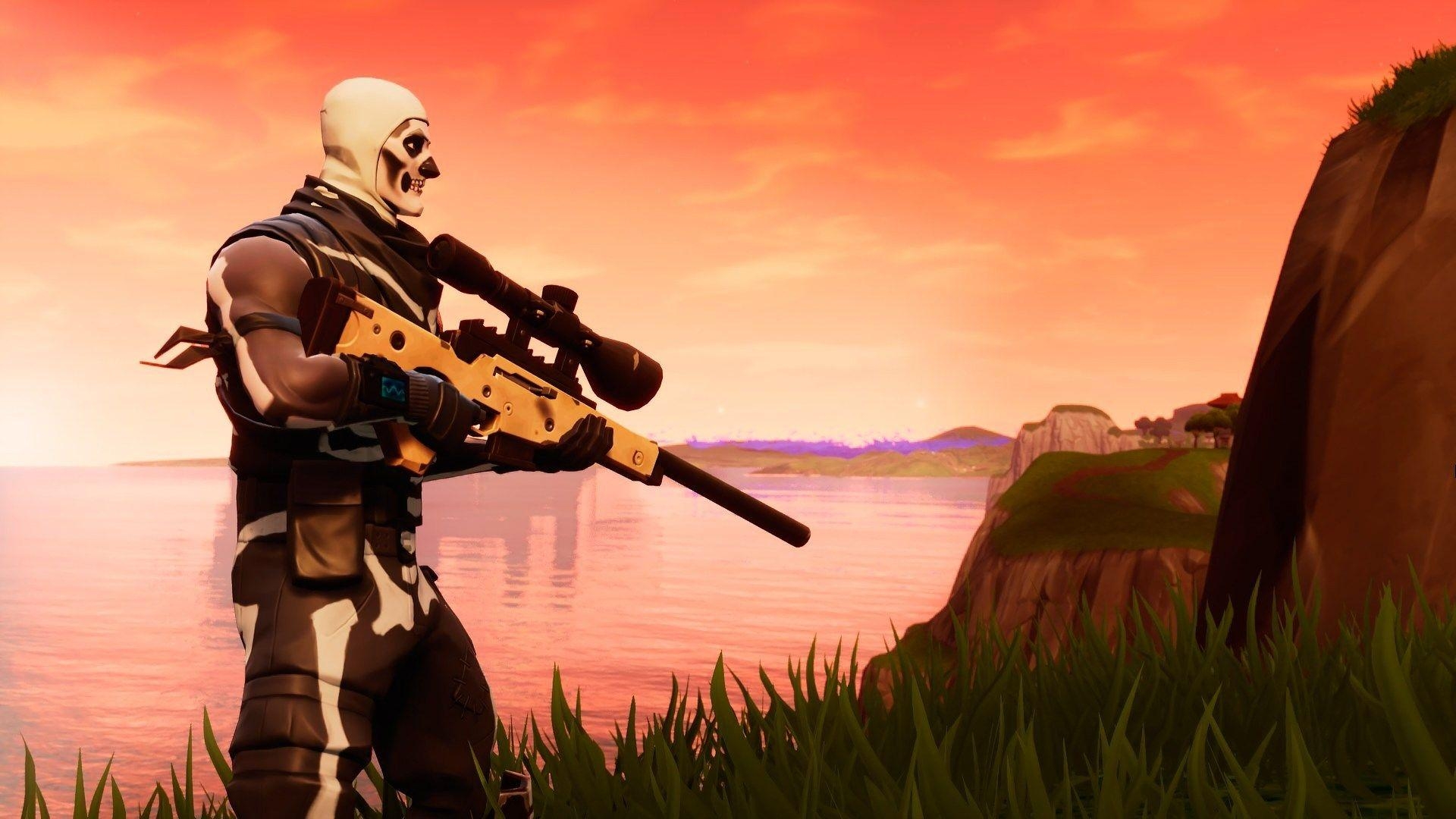 1920x1080 Best Free Skull Trooper Fortnite Cool Wallpaper, Desktop