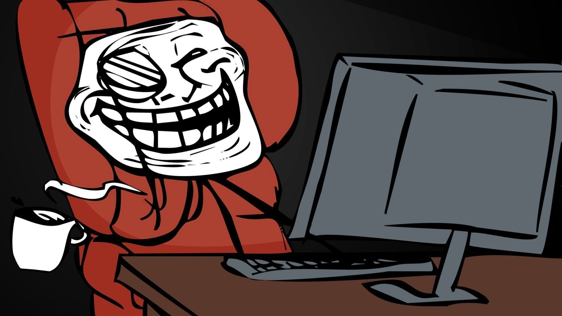 1920x1080 Back To 20 Troll Face Wallpaper Face No Pc Wallpaper & Background Download, Desktop