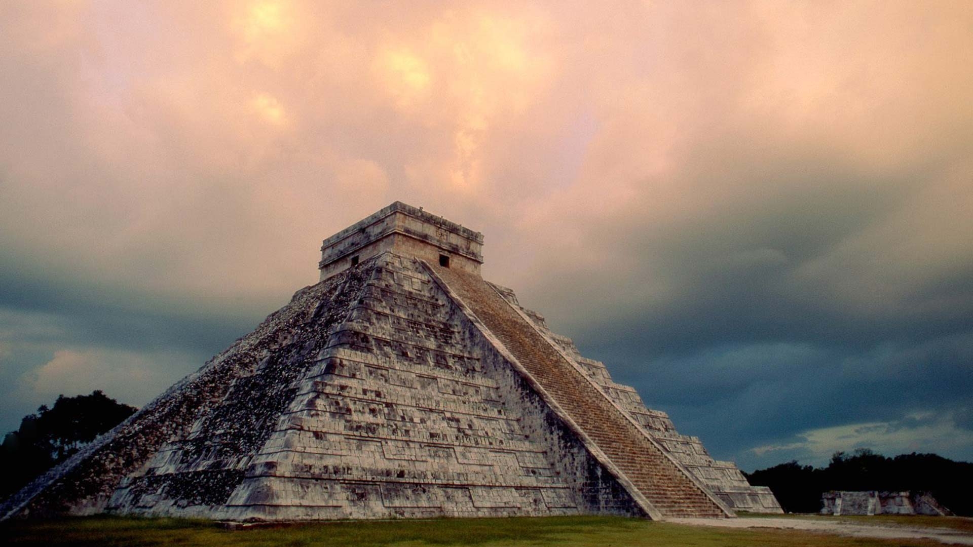 1920x1080 Chichen Itza, Yucatan State, Mexico built, Desktop