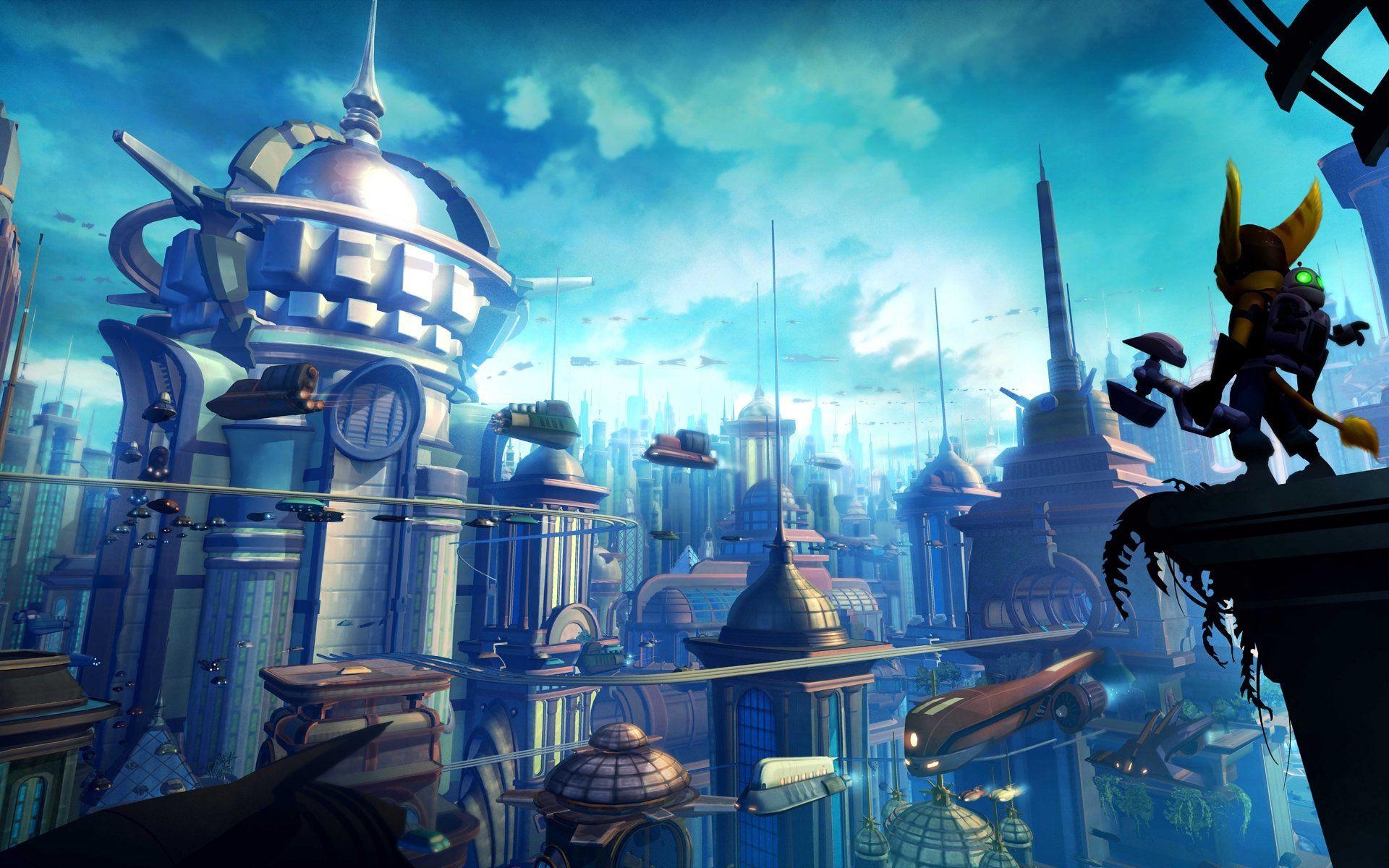 1920x1200 Ratchet And Clank Metropolis 647402, Desktop