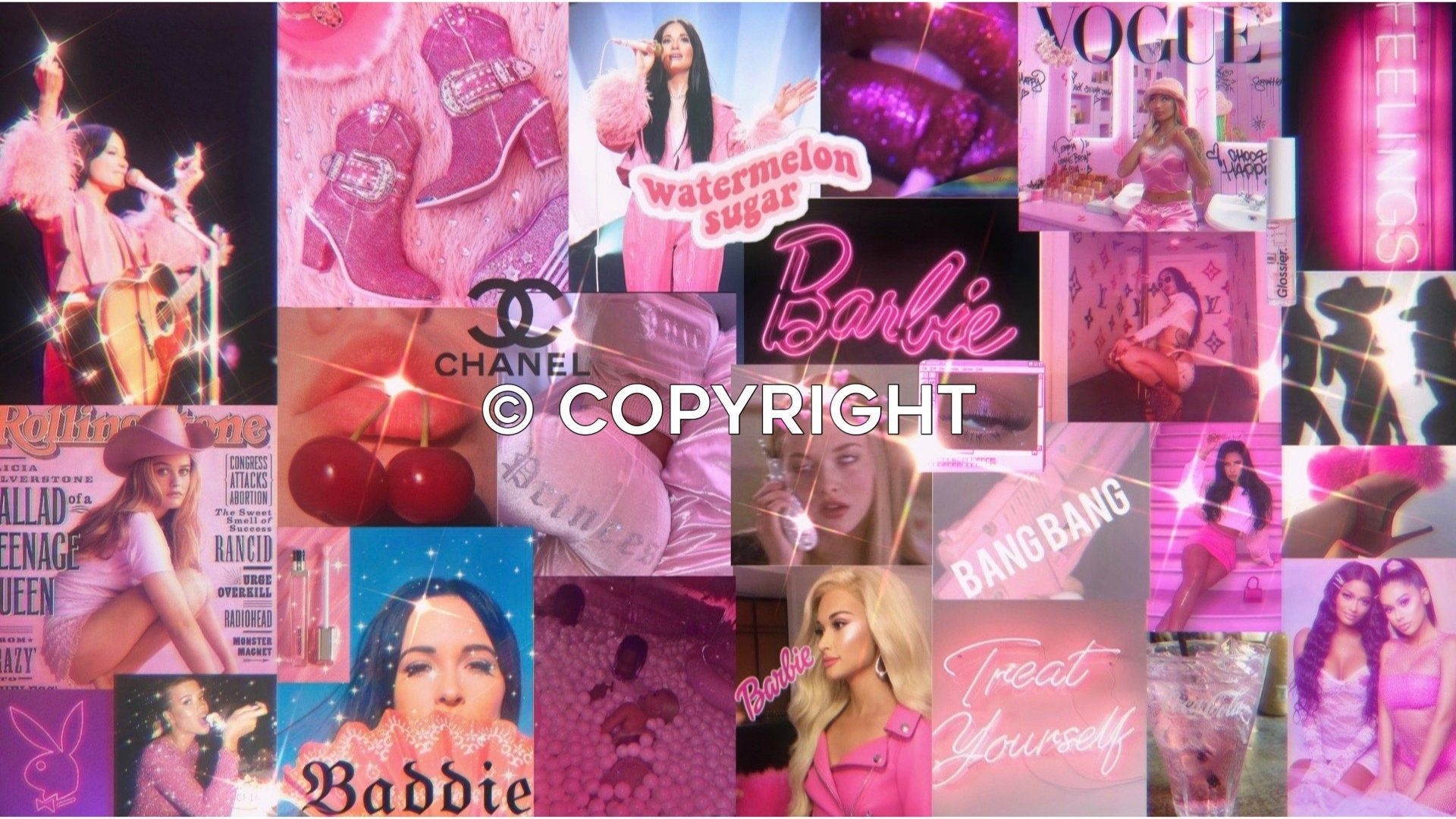 1920x1080 Country and Barbie Aesthetic Collage. Etsy. Aesthetic collage, Aesthetic iphone wallpaper, Cute fall wallpaper, Desktop